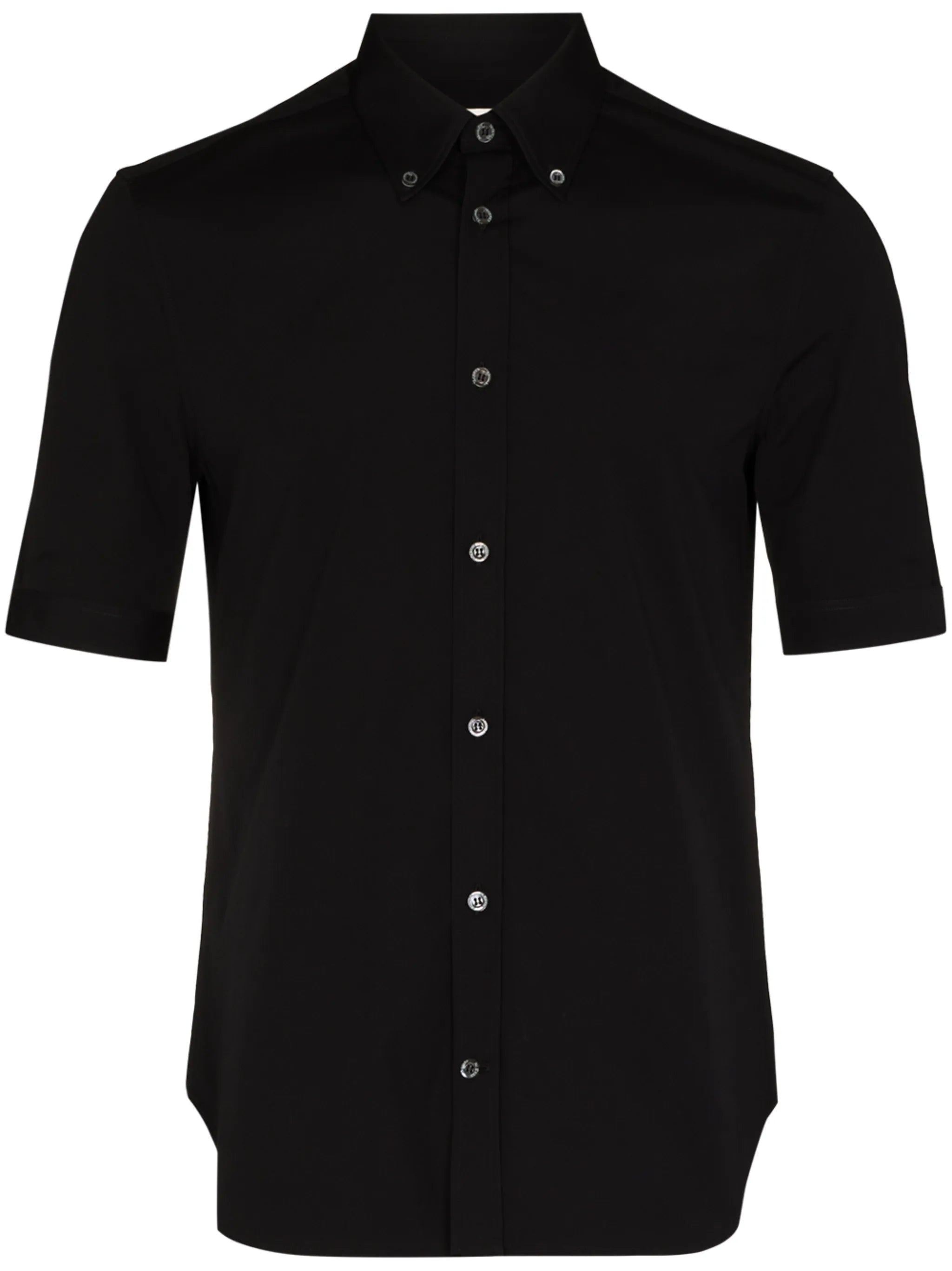 short-sleeve cotton shirt