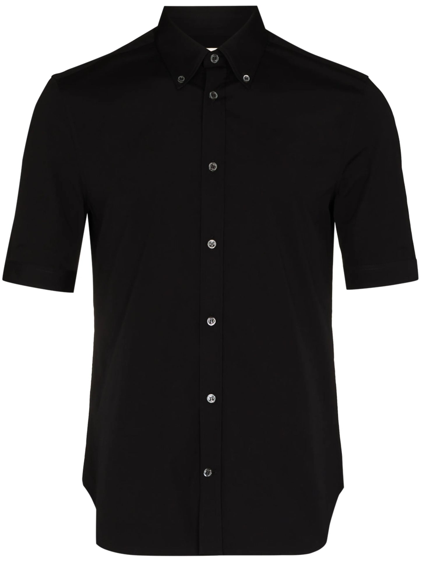 short-sleeve cotton shirt