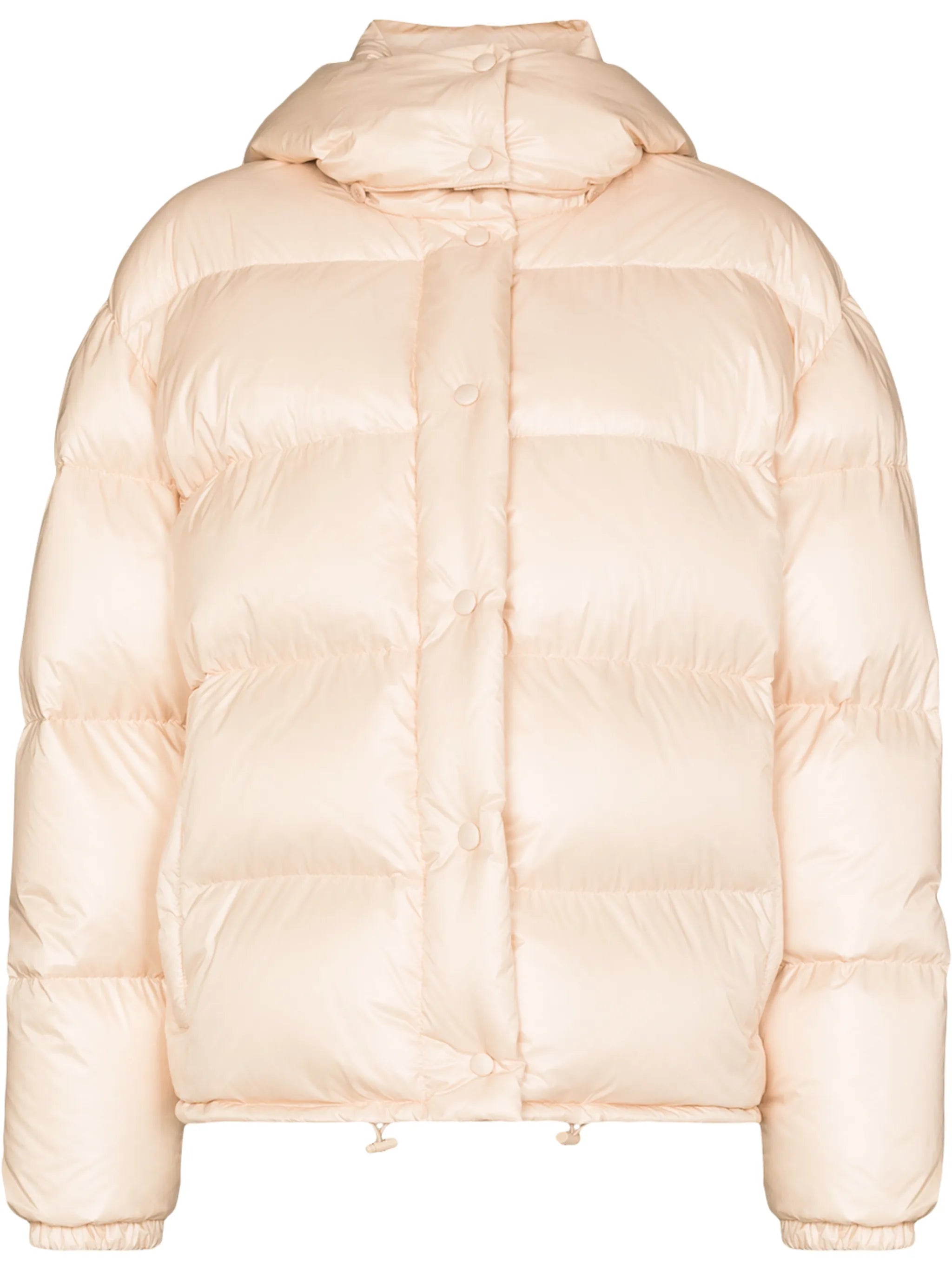 logo panel puffer jacket