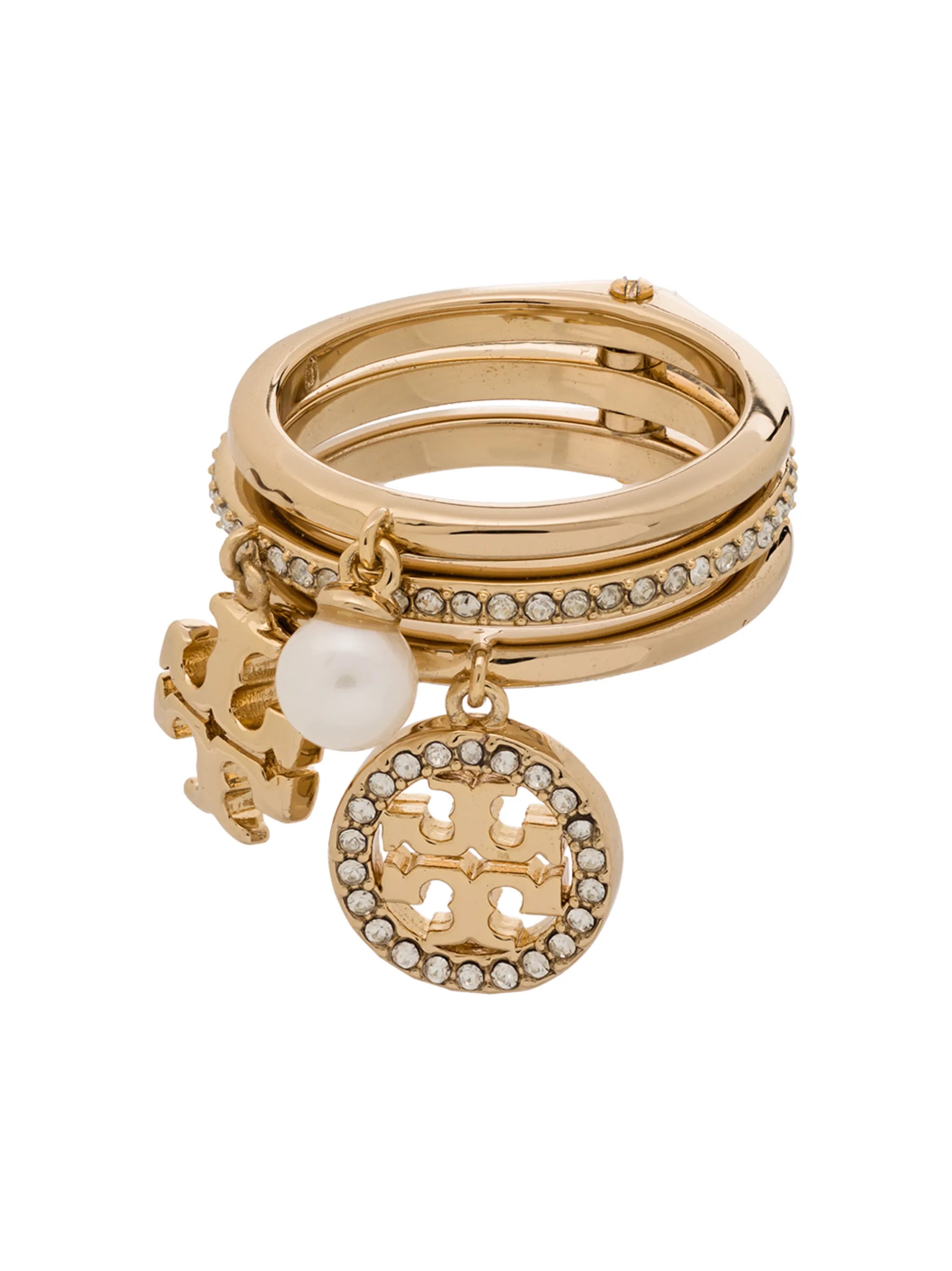 Miller charm stacked ring