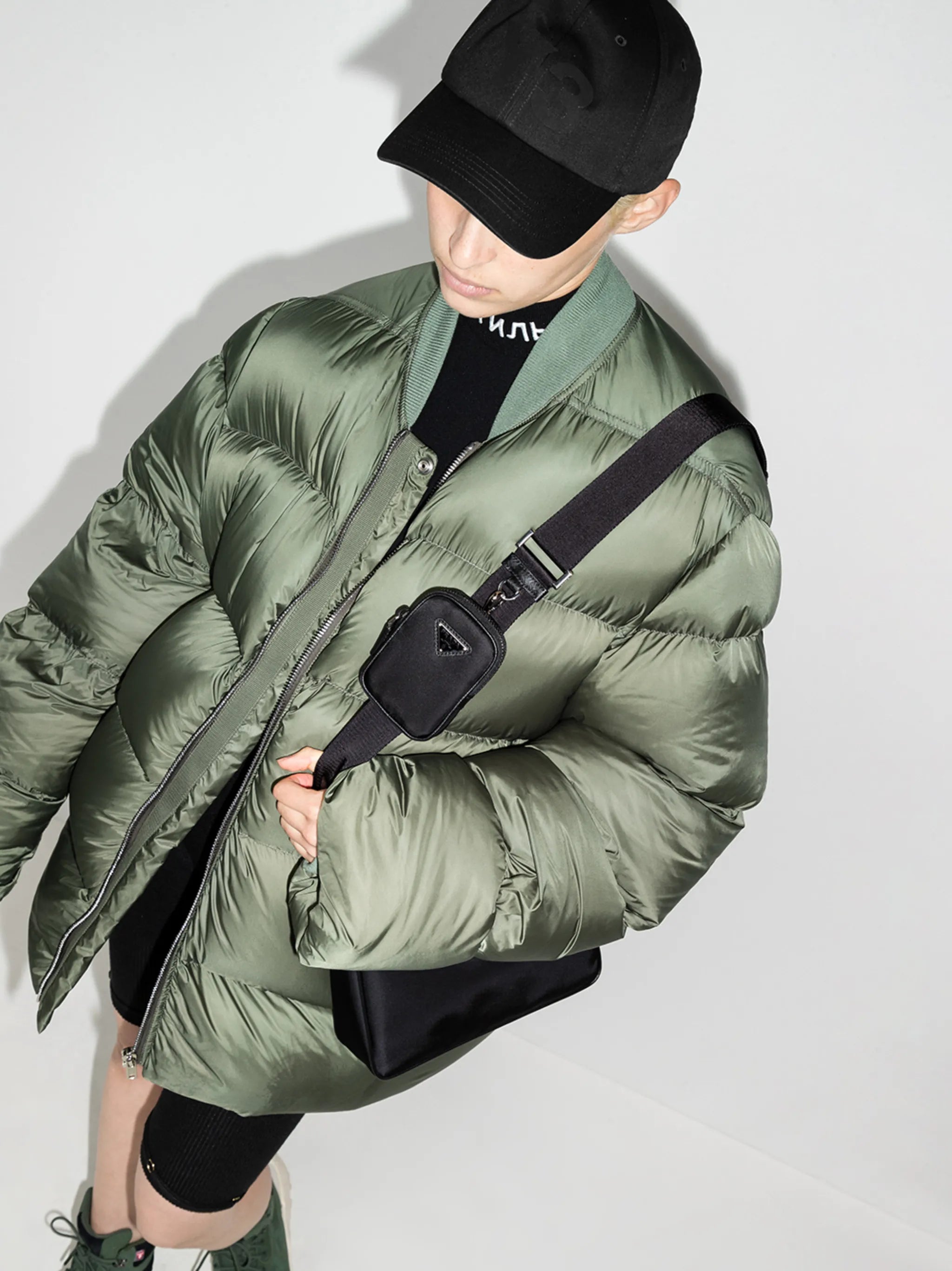 tonal-logo baseball cap