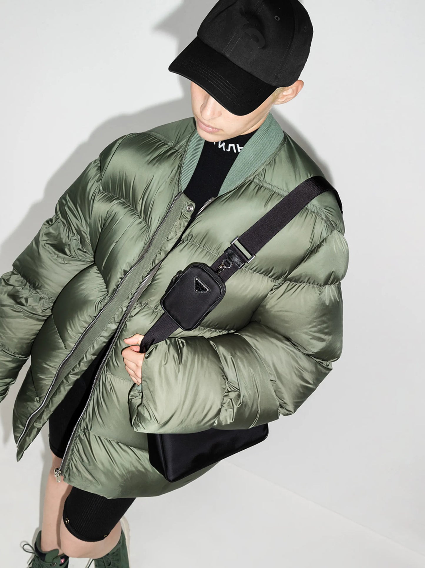 tonal-logo baseball cap