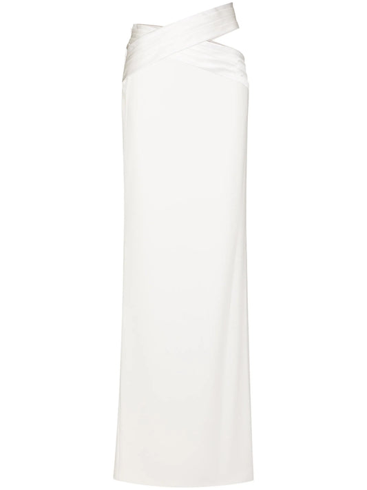 cut-out maxi skirt