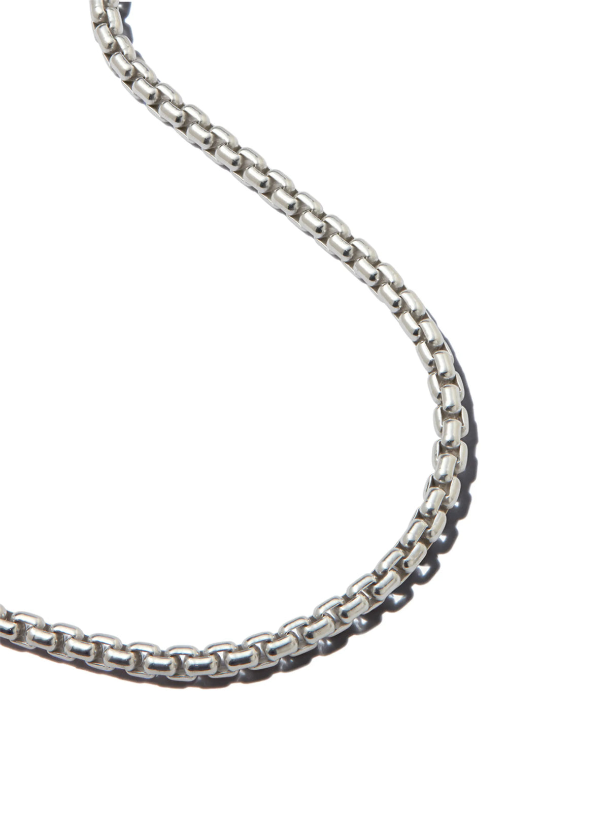 Venetian rhodium-plated sterling silver bracelet
