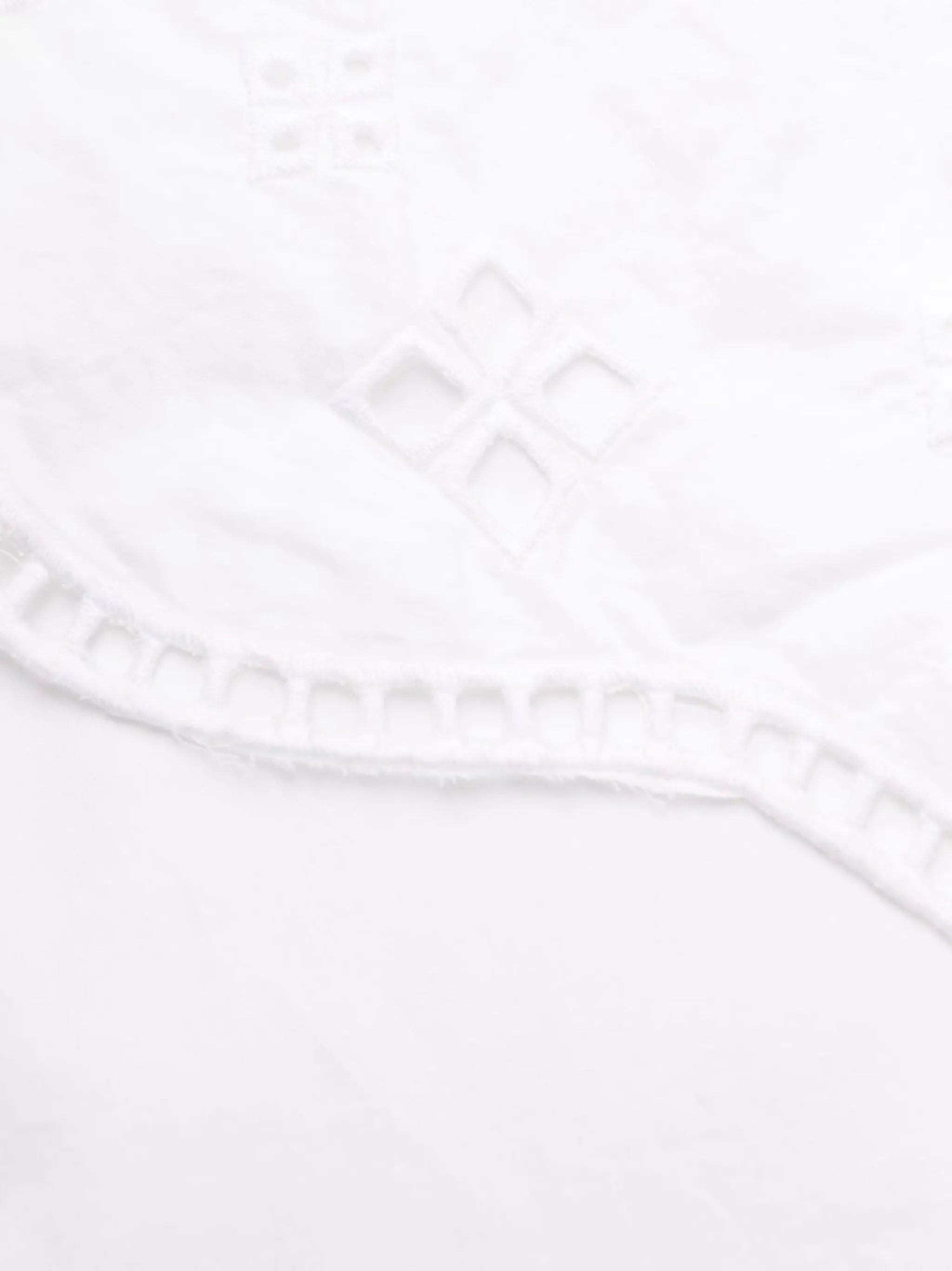 broderie anglaise midi dress