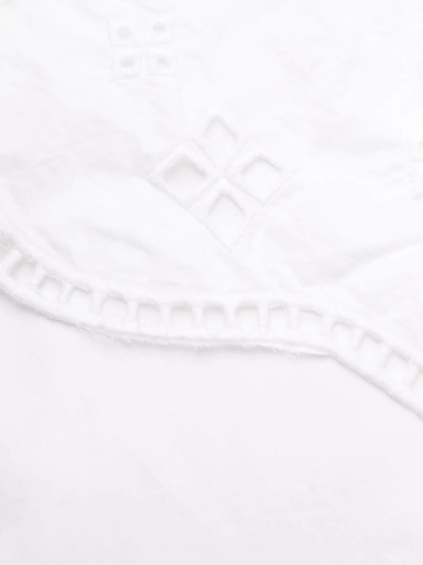 broderie anglaise midi dress