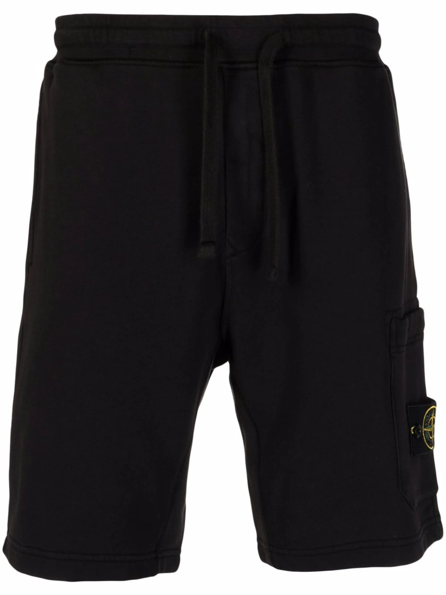 logo-appliqué cotton cargo shorts