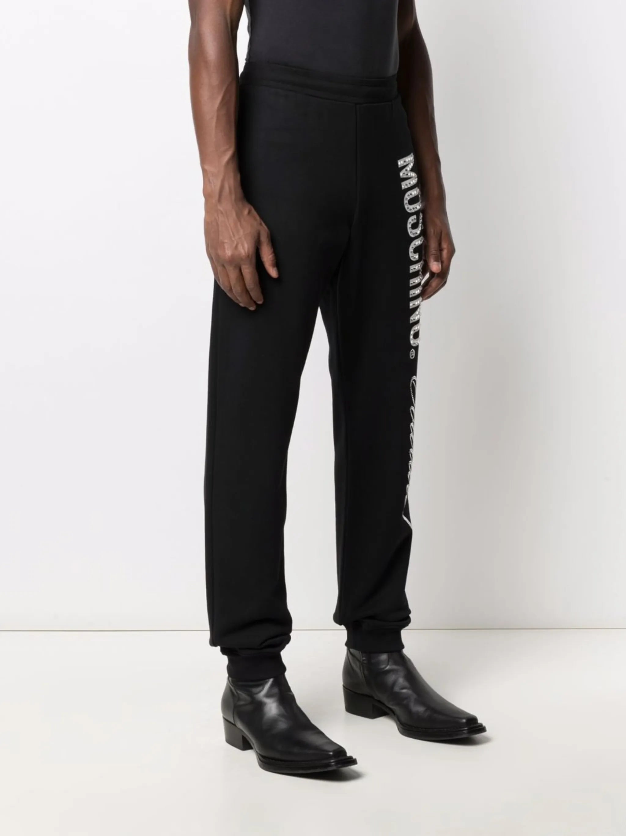 Moschino Couture logo-print track pants