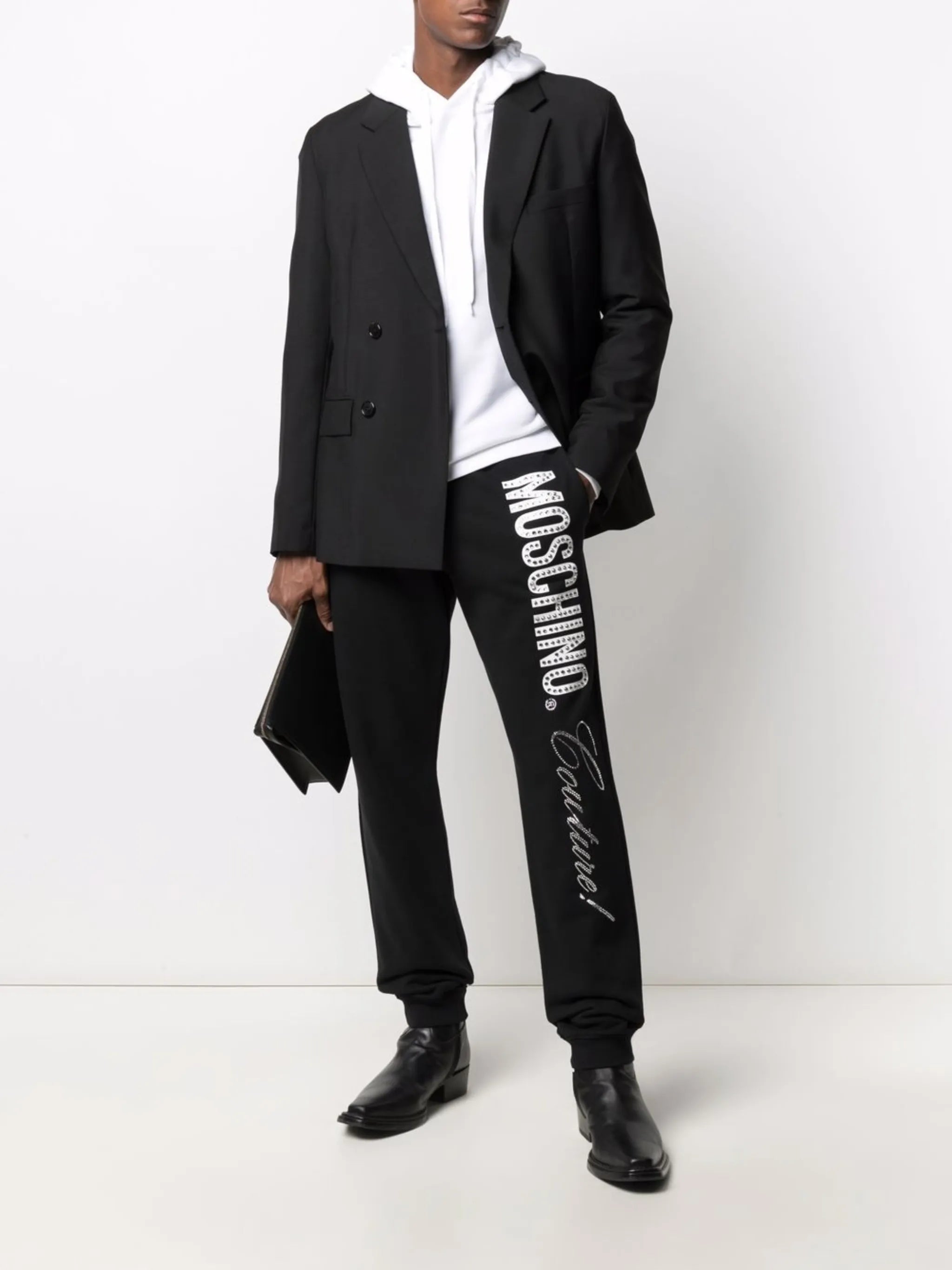 Moschino Couture logo-print track pants