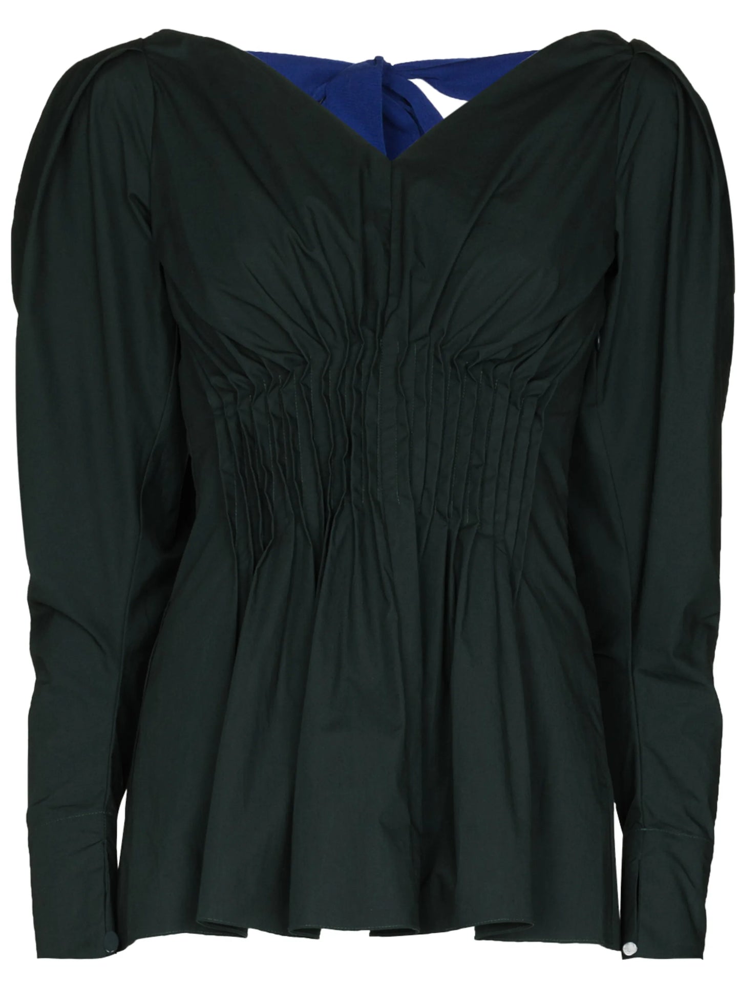 Goa puff-sleeve blouse