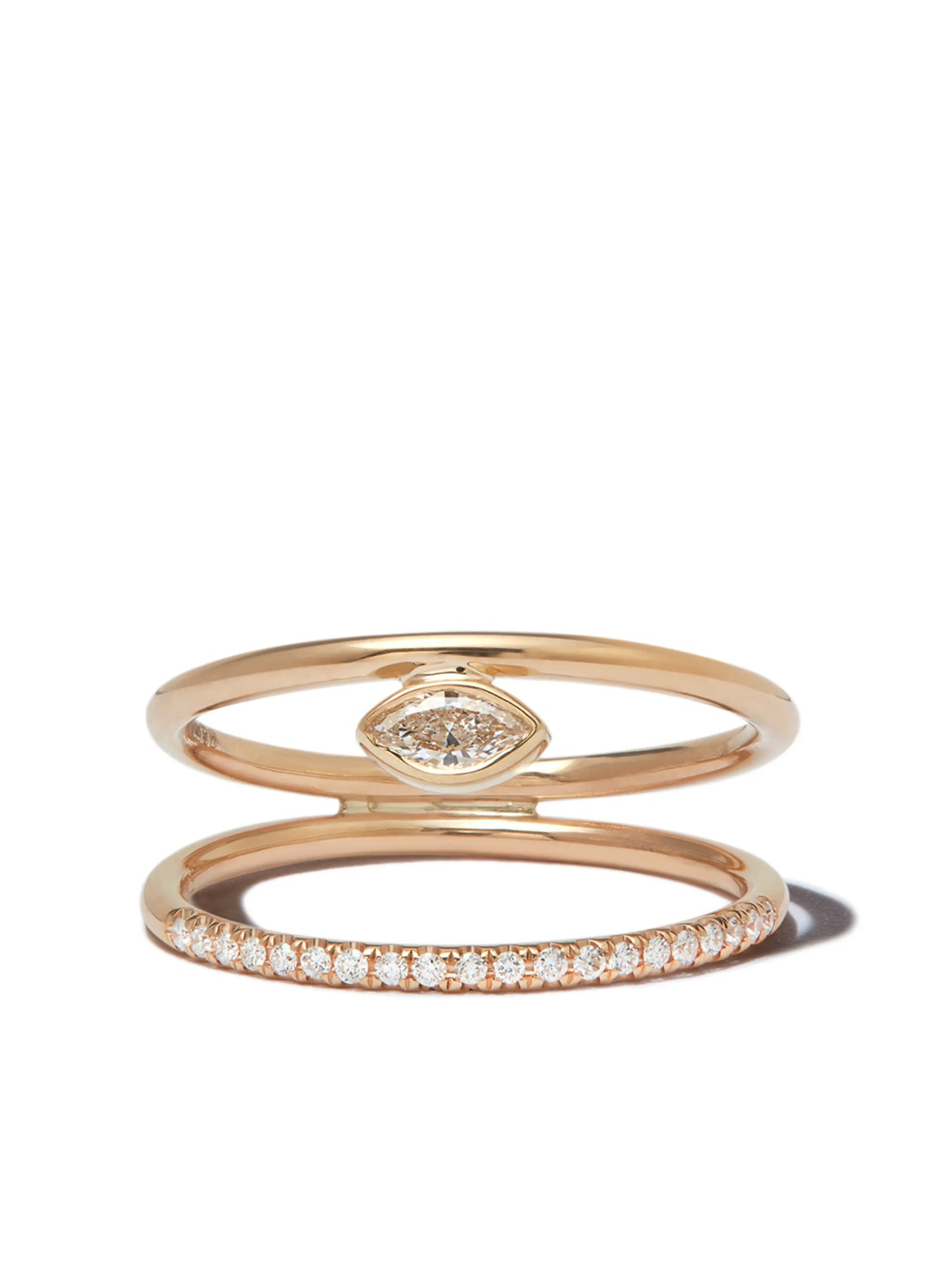 14kt yellow gold diamond ring