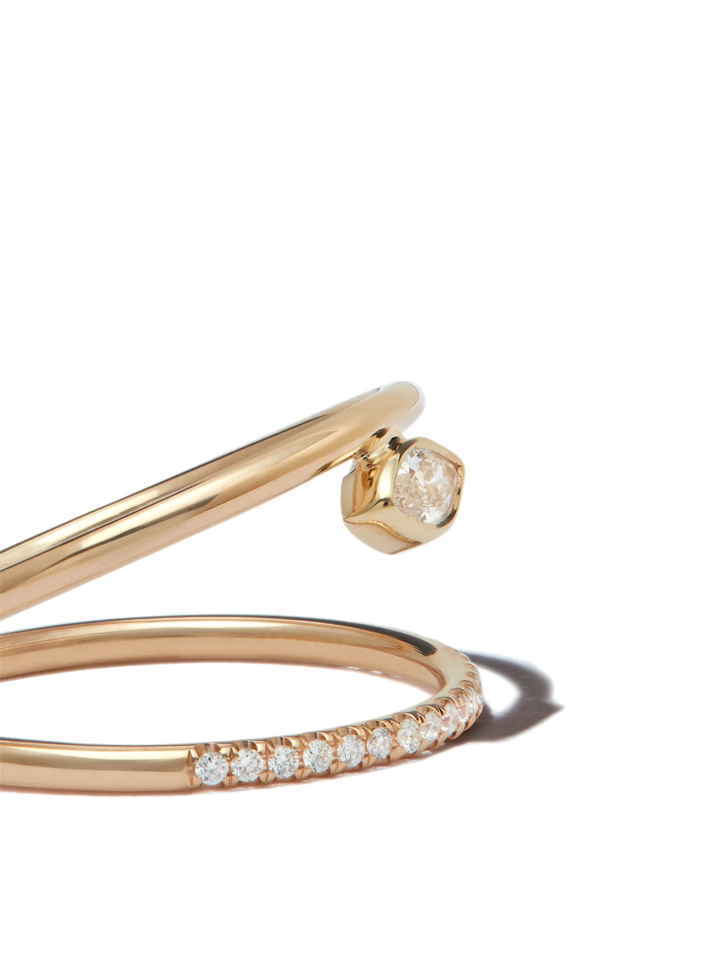 14kt yellow gold diamond ring