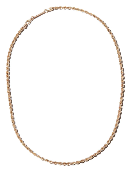 14kt yellow gold Twist Chain necklace