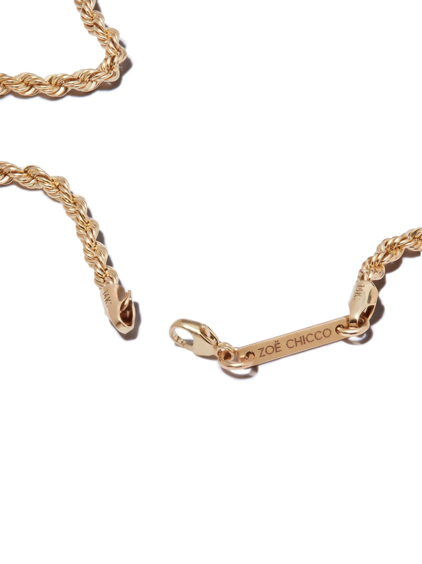 14kt yellow gold Twist Chain necklace