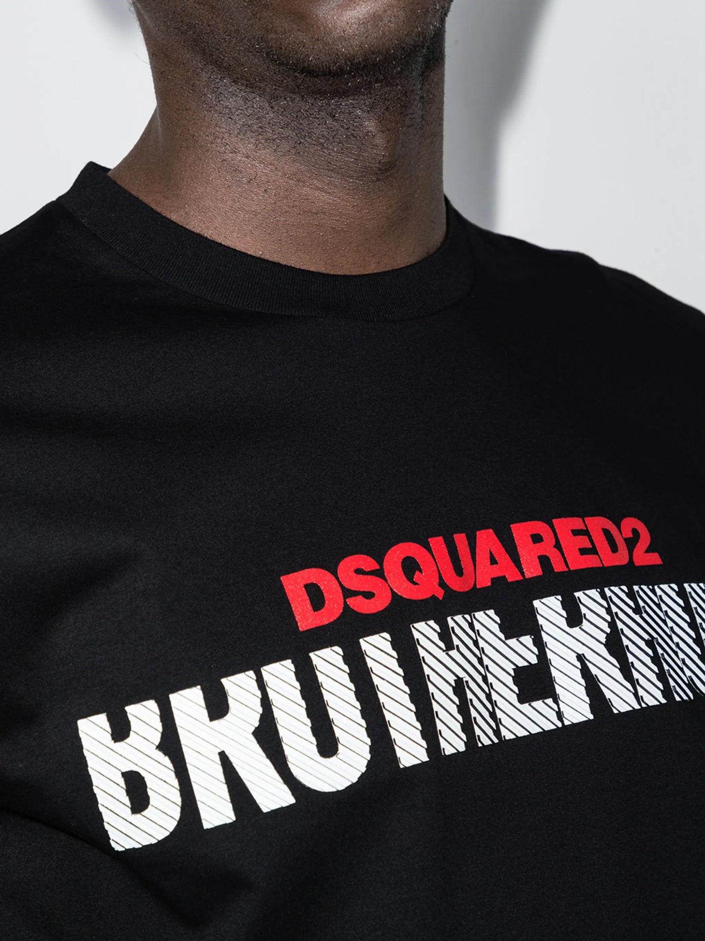 logo-print cotton T-shirt