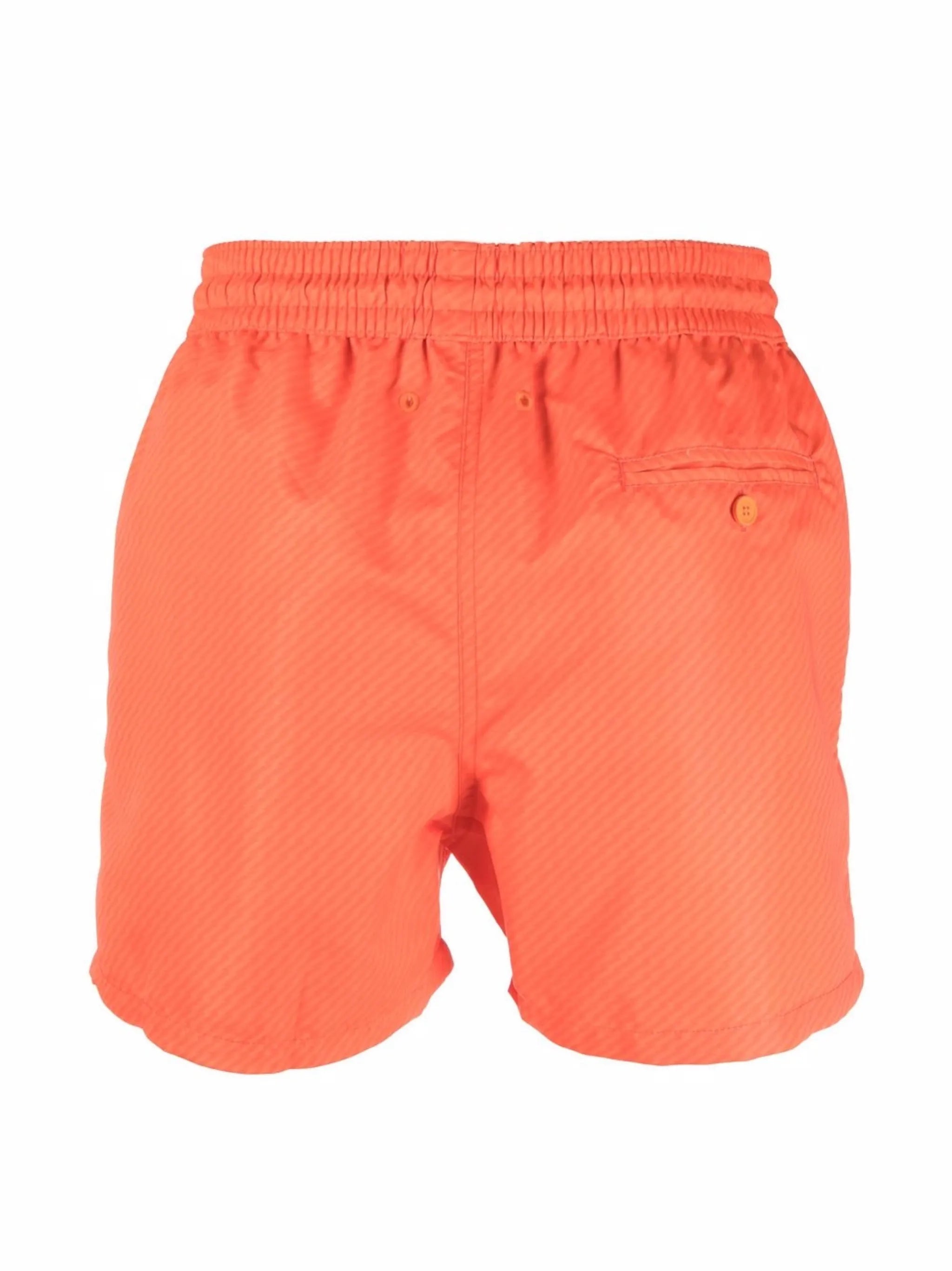 drawstring swim shorts