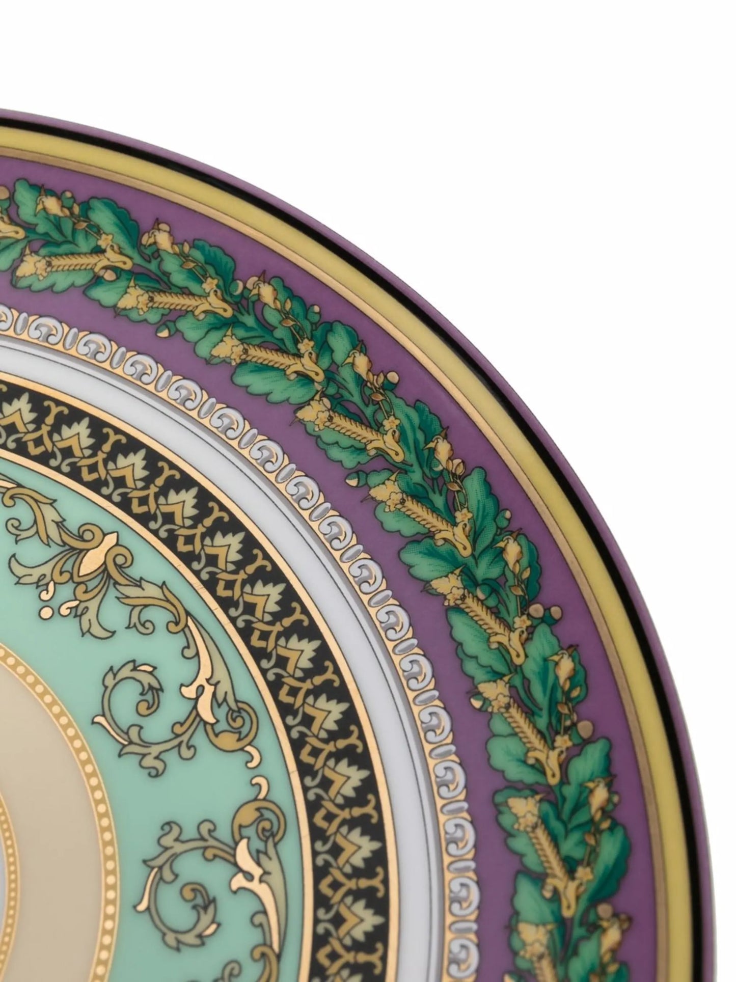 Baroque Mosaic ceramic plate (17cm)