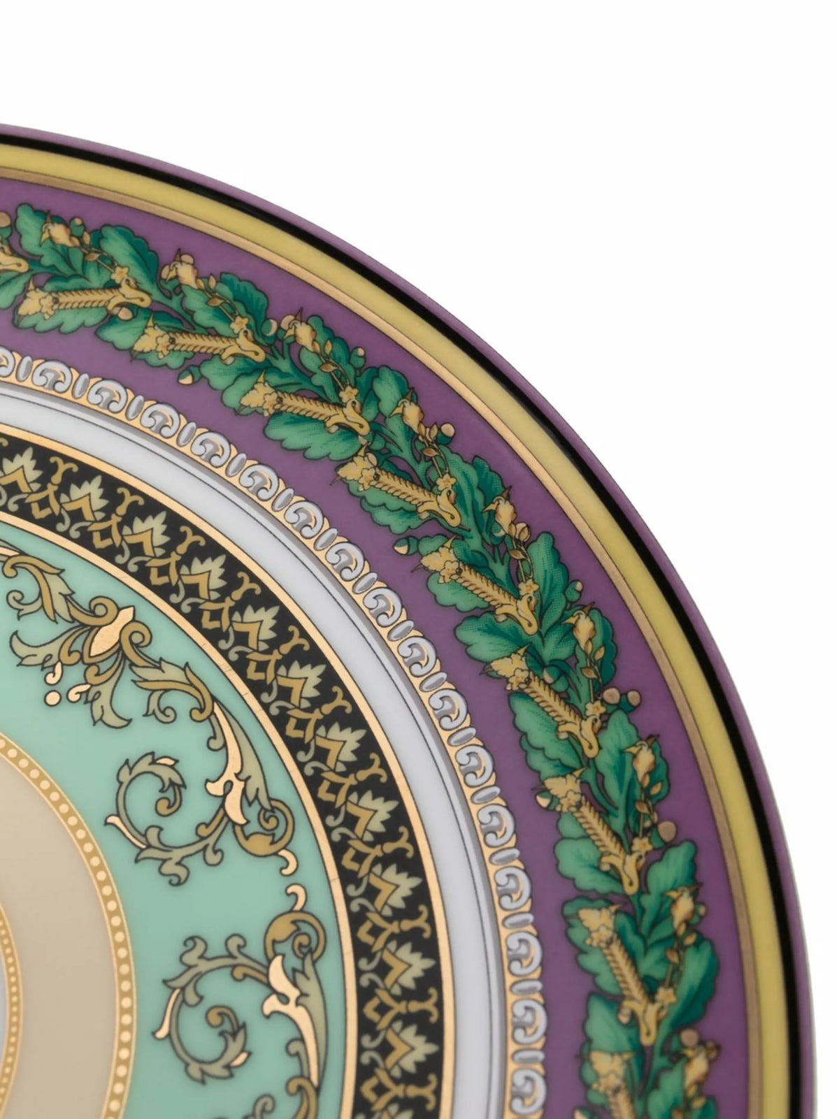 Baroque Mosaic ceramic plate (17cm)