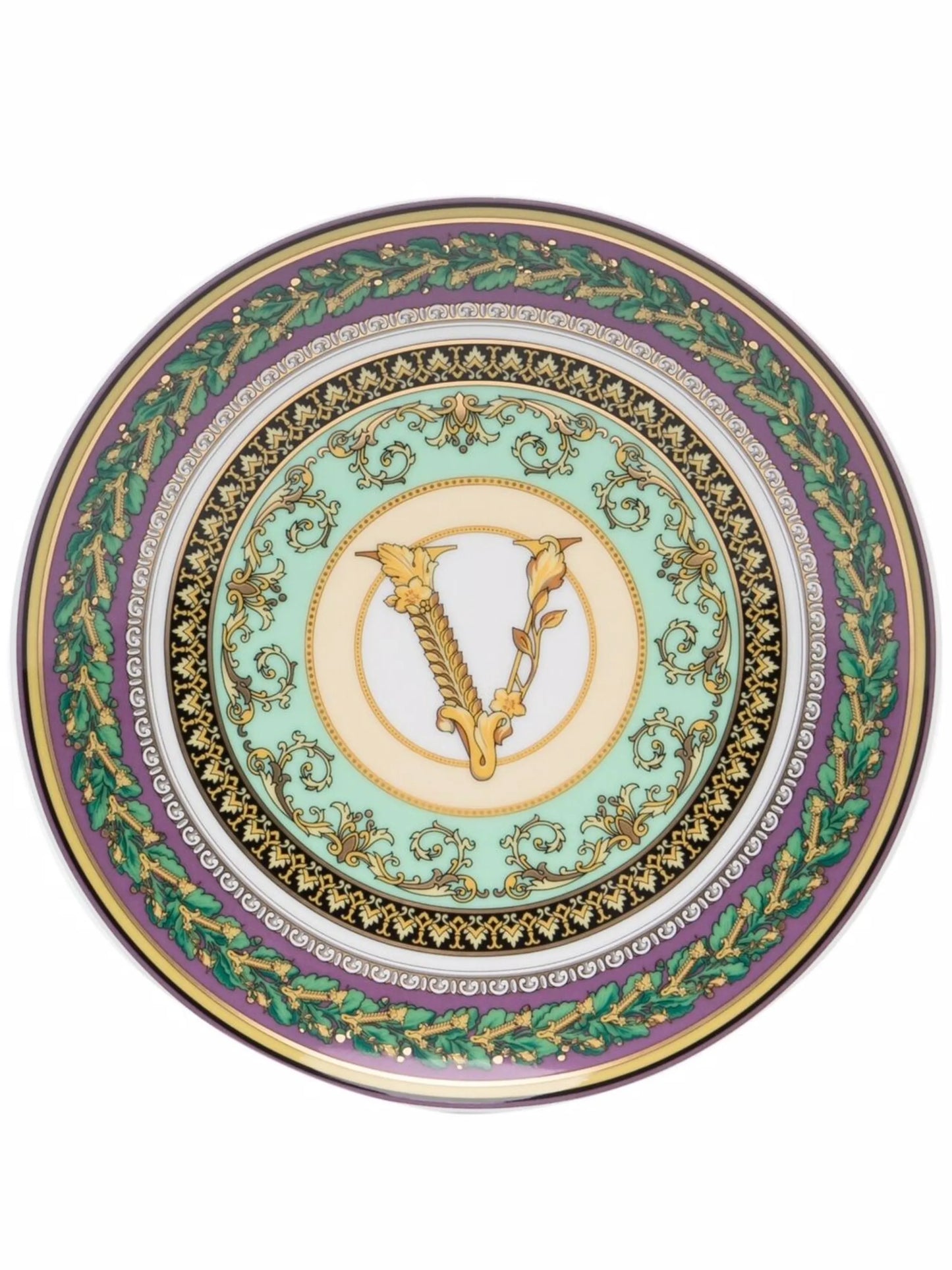 Baroque Mosaic ceramic plate (17cm)