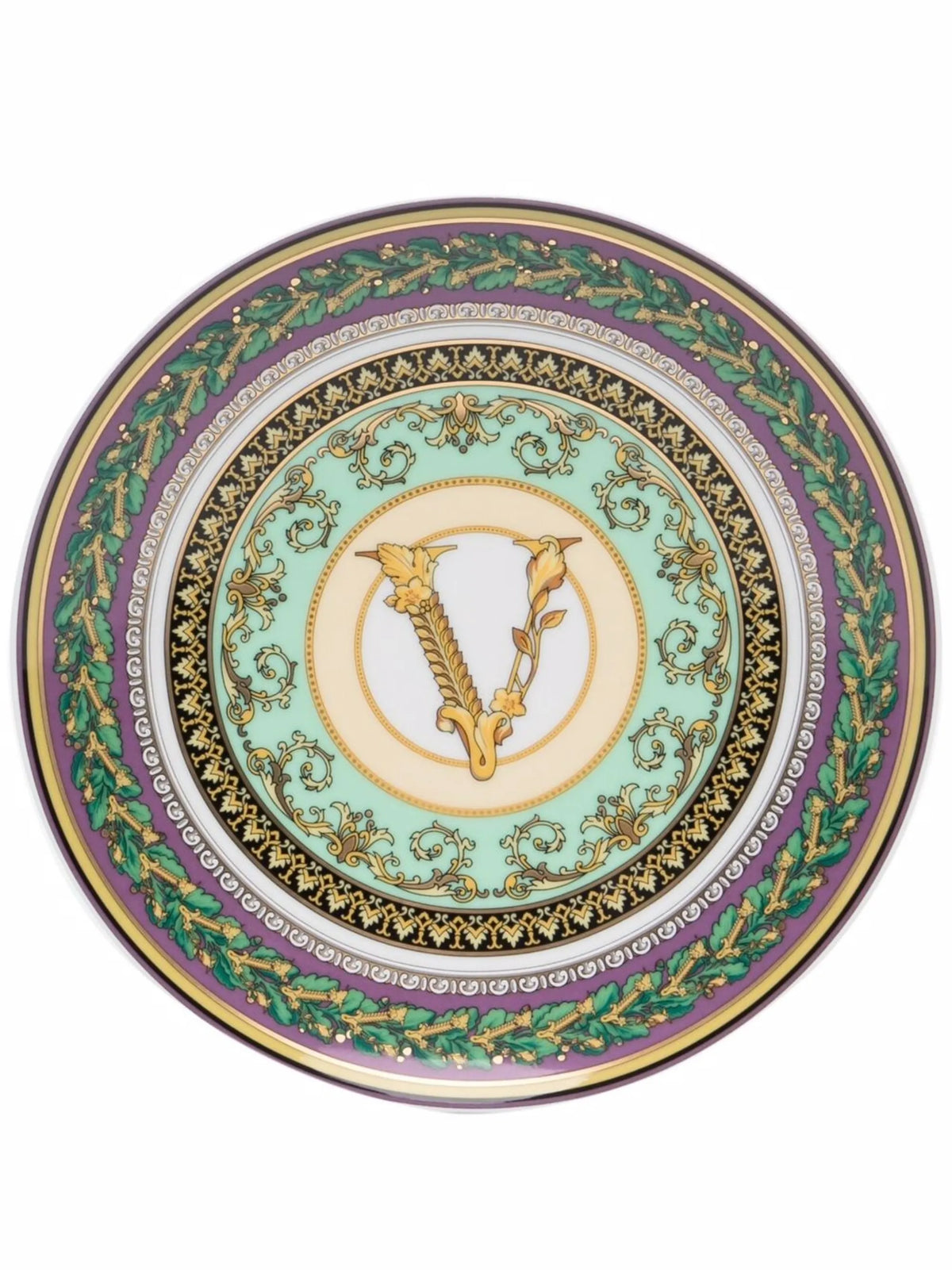 Baroque Mosaic ceramic plate (17cm)