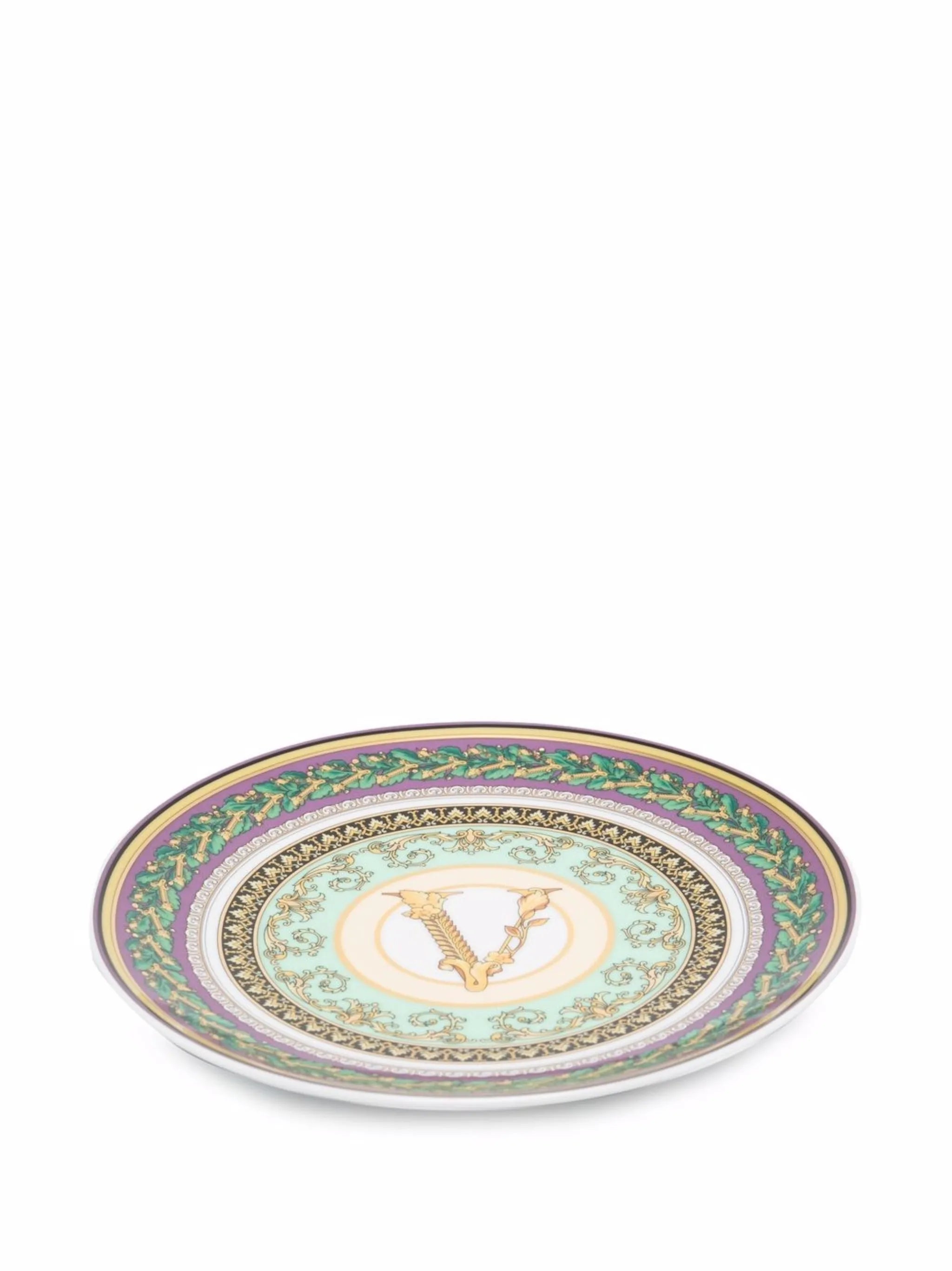 Baroque Mosaic ceramic plate (17cm)