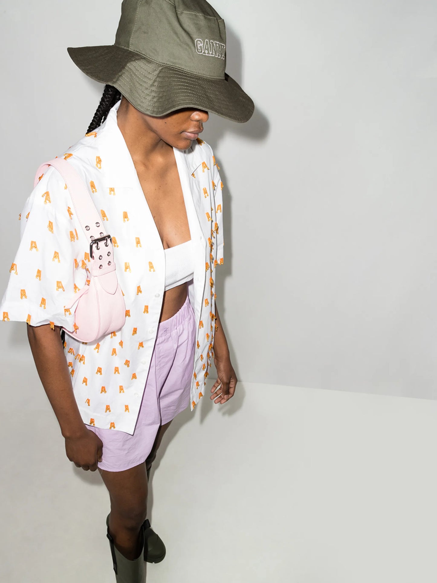 embroidered logo snap hat