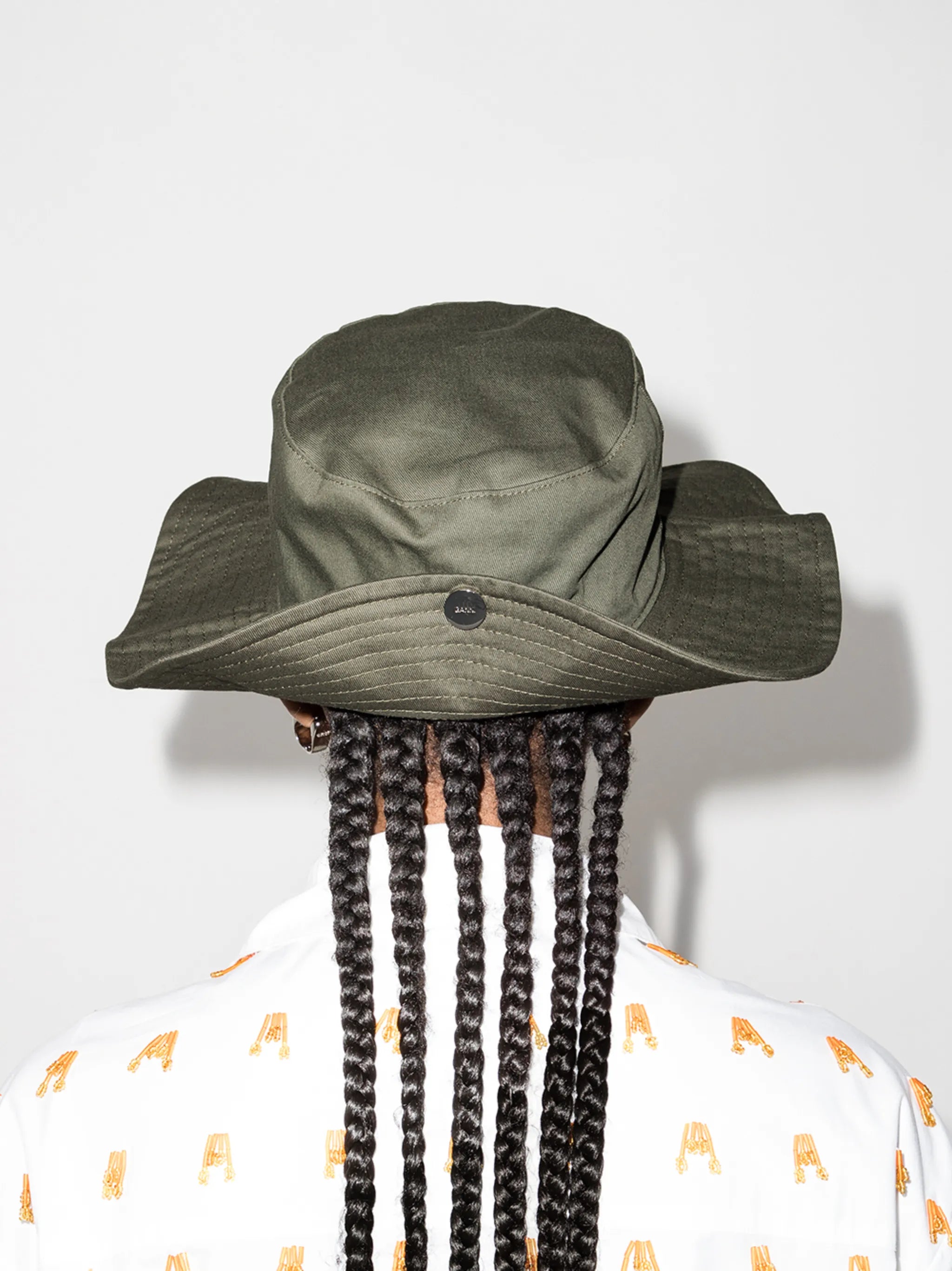 embroidered logo snap hat