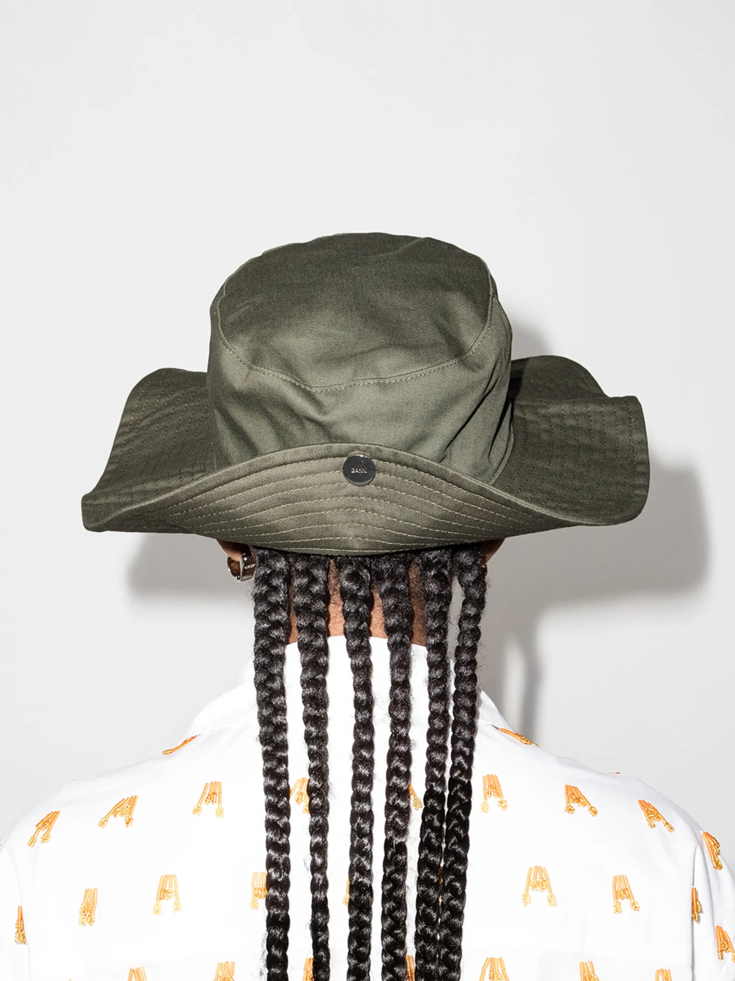 embroidered logo snap hat