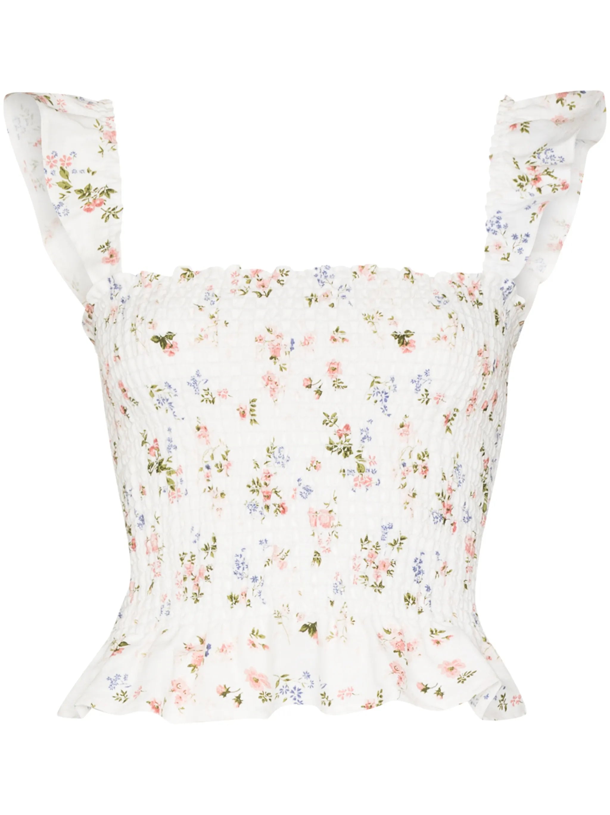 Junebug sleeveless linen smock top