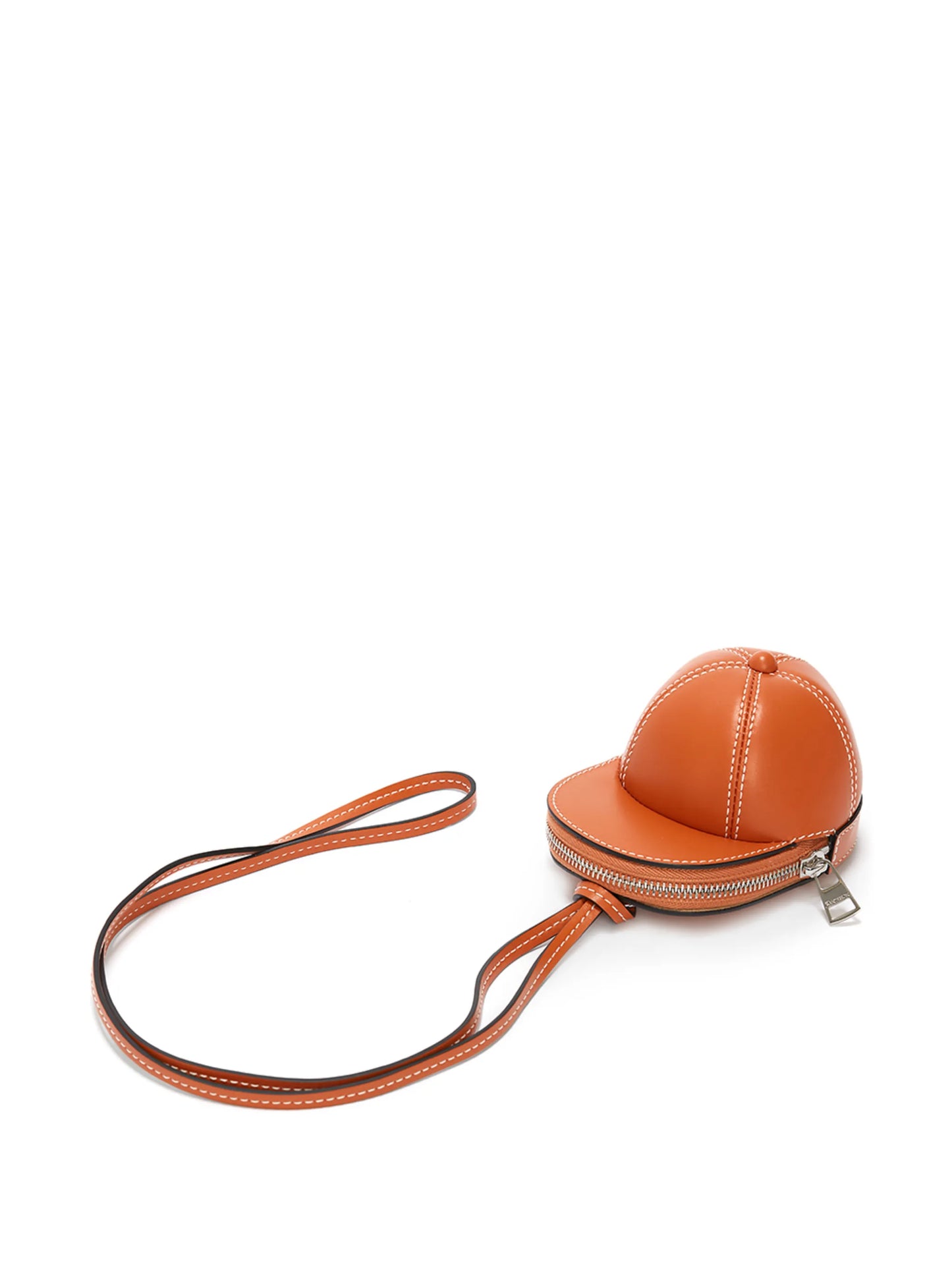Cap zip-fastening mini bag