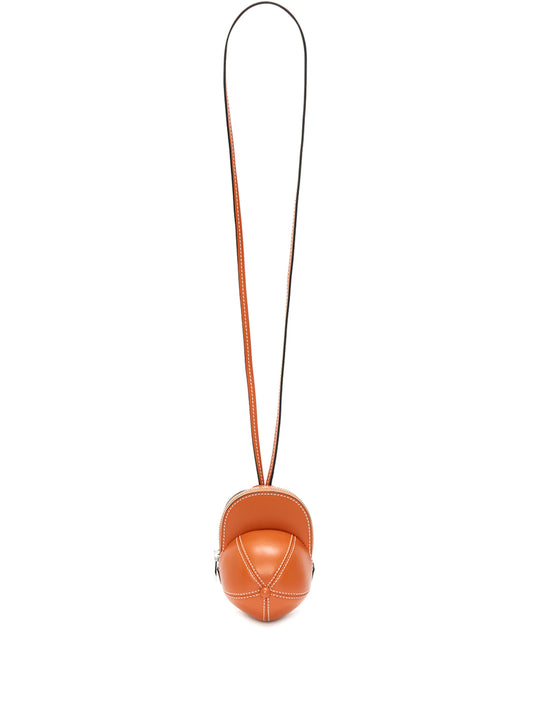 Cap zip-fastening mini bag