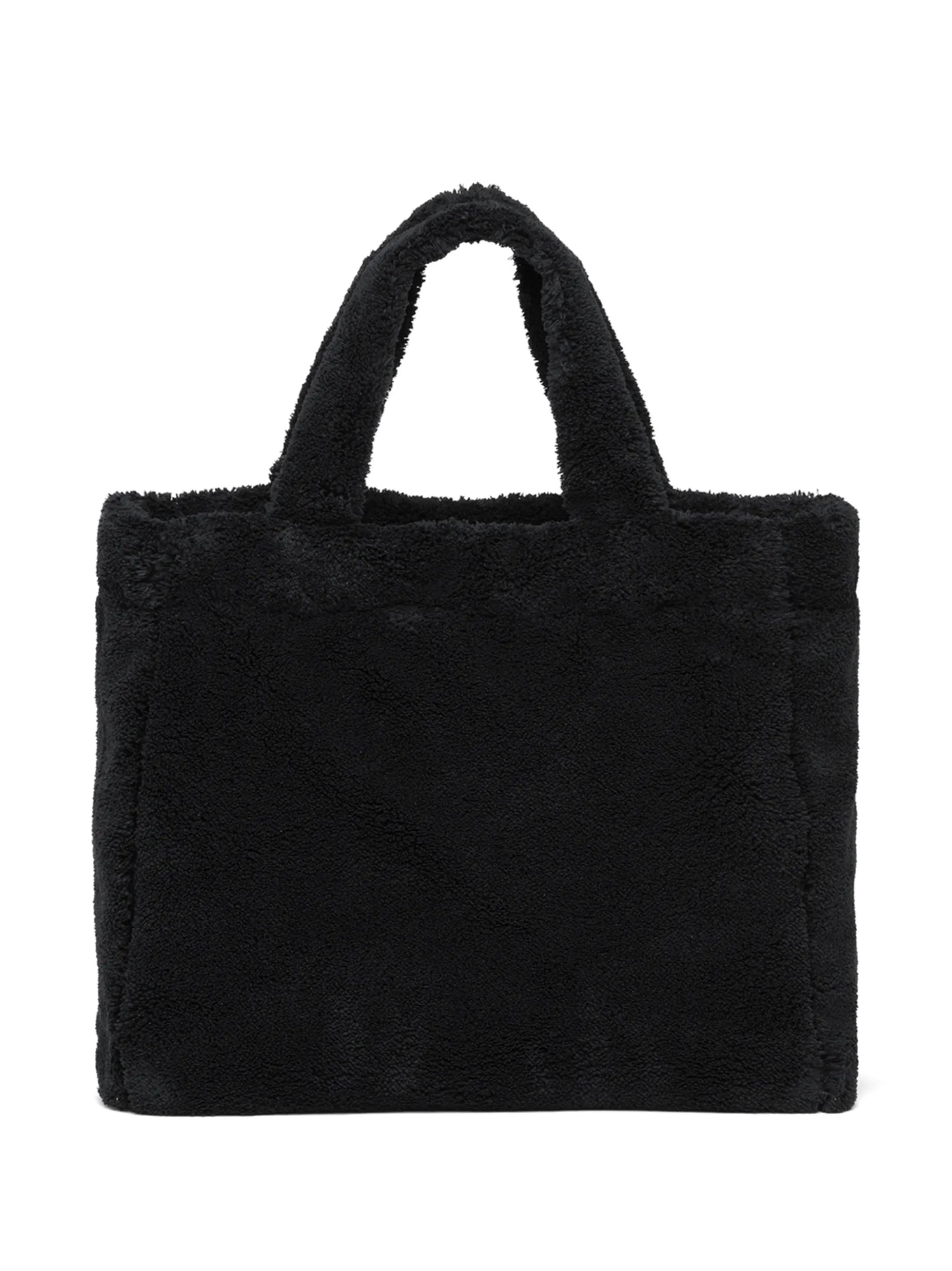logo-print terry-cloth tote bag