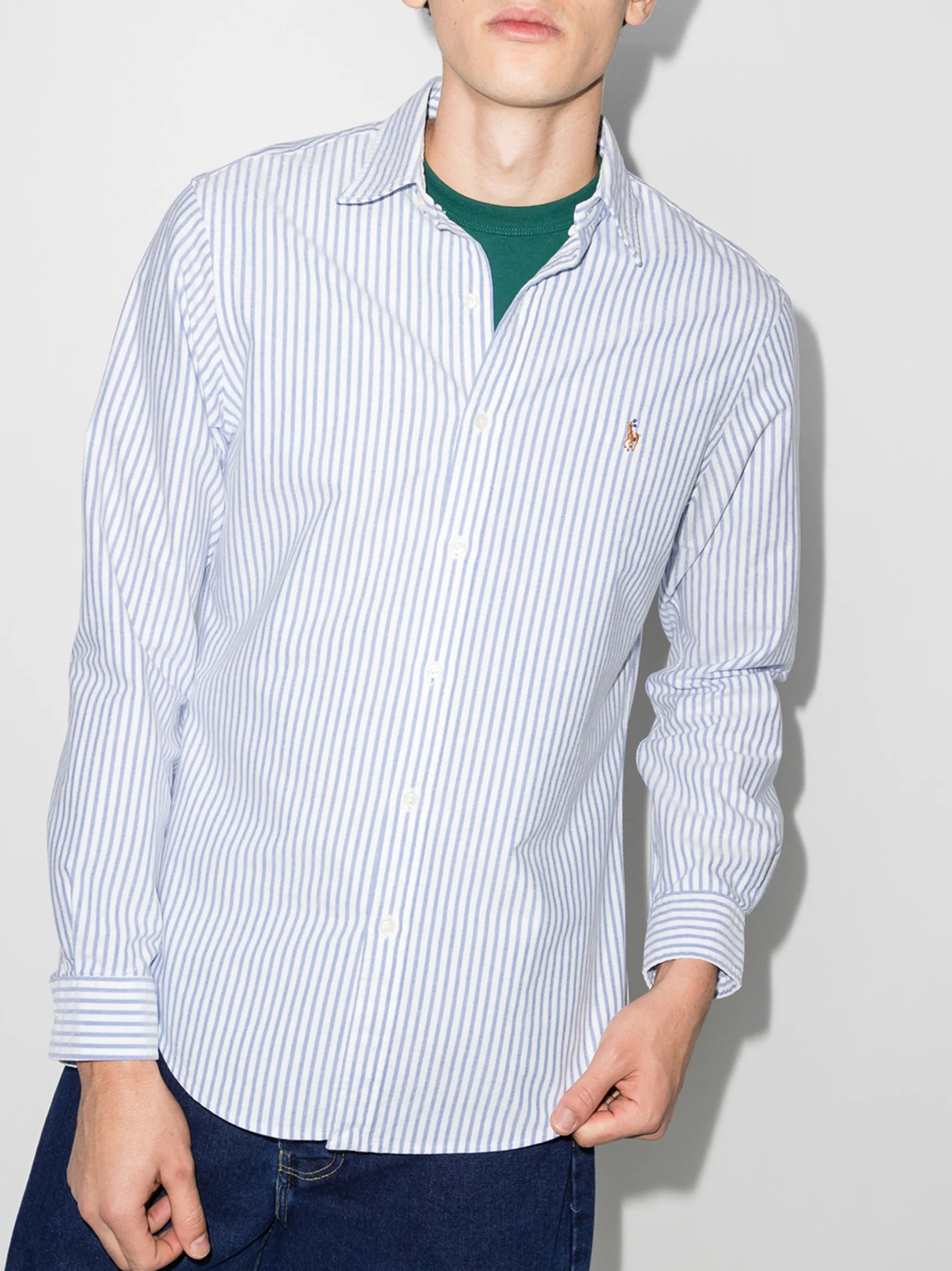Polo Pony striped Oxford shirt