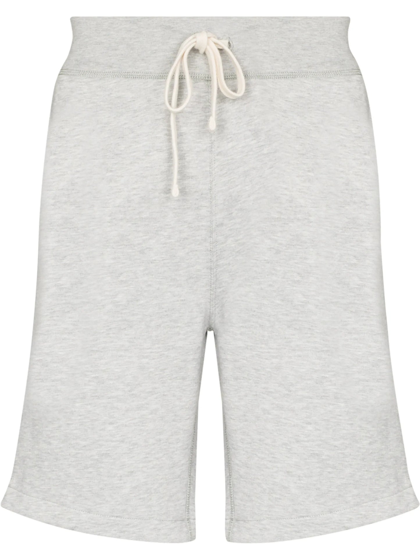 drawstring cotton-blend jersey shorts