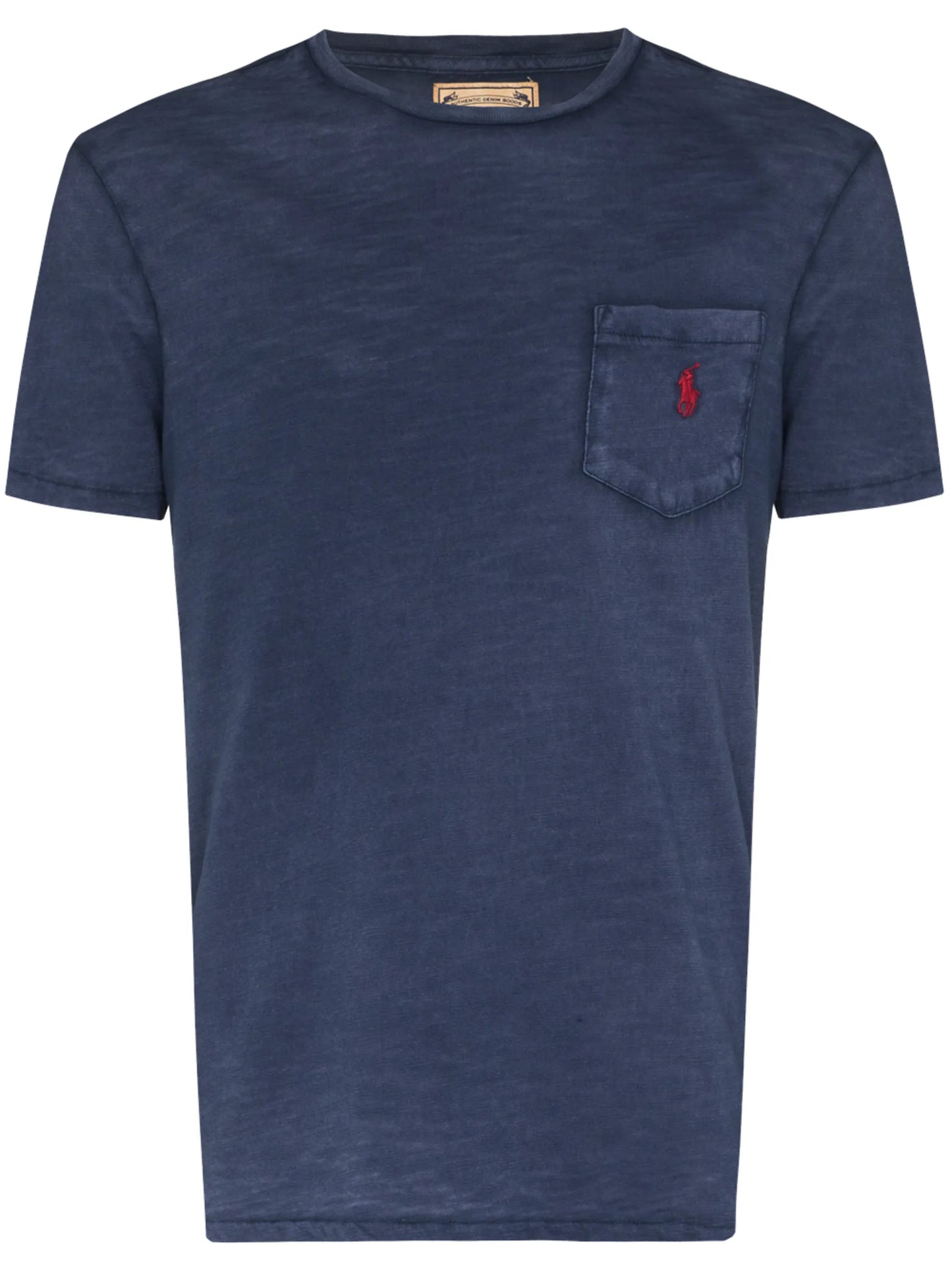 logo-embroidered T-shirt