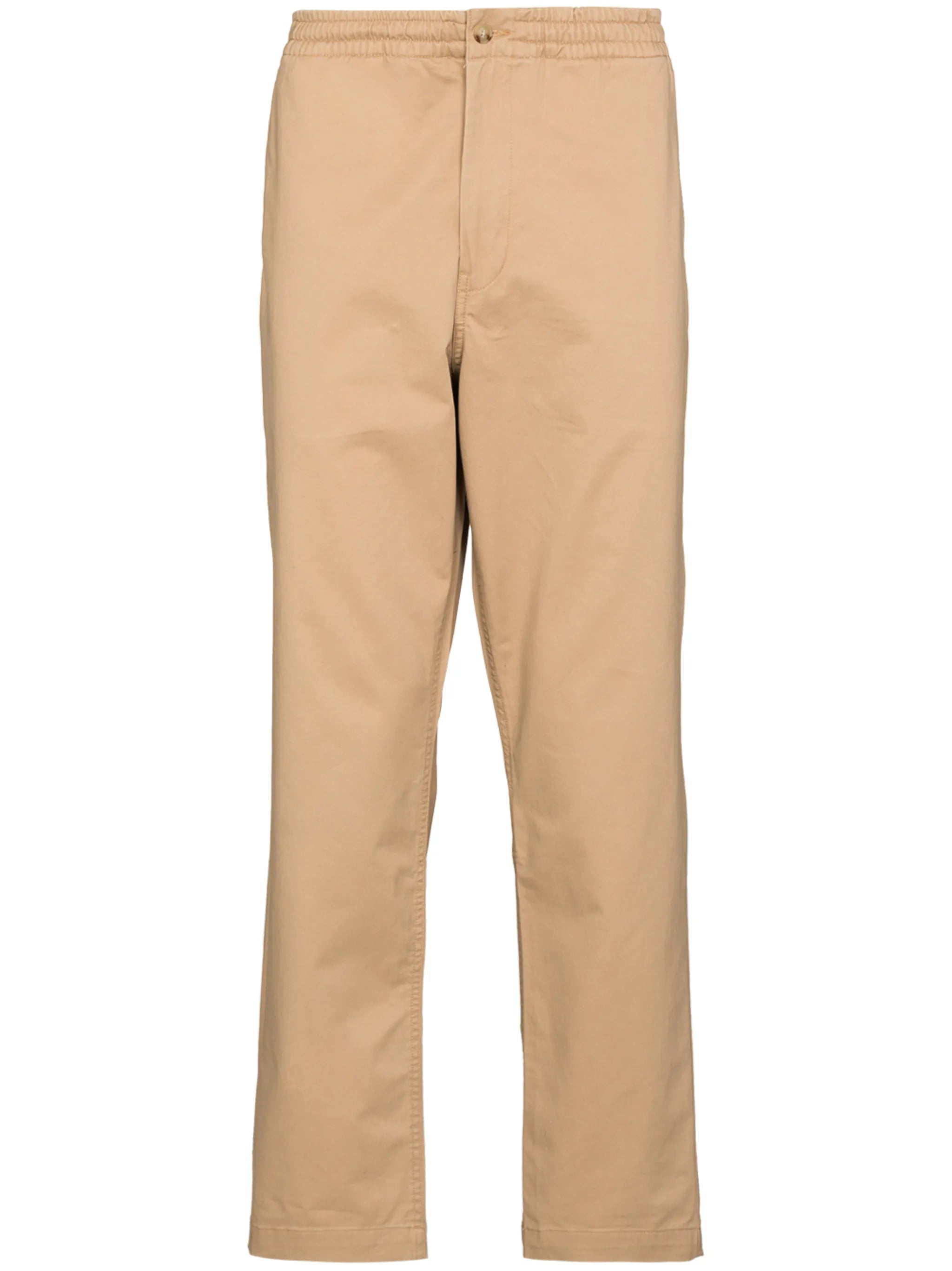logo-embroidered chinos