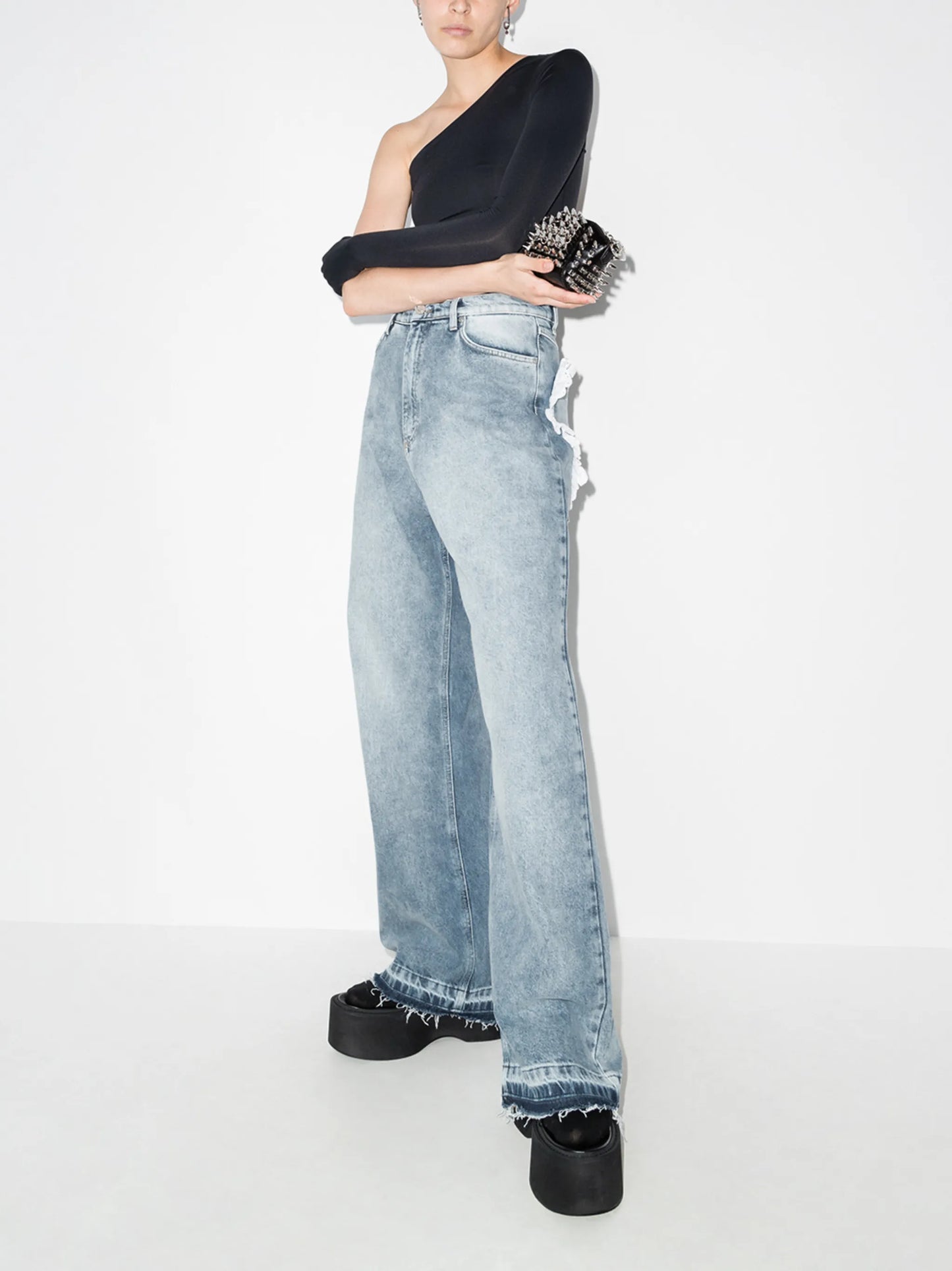 heart pocket jeans
