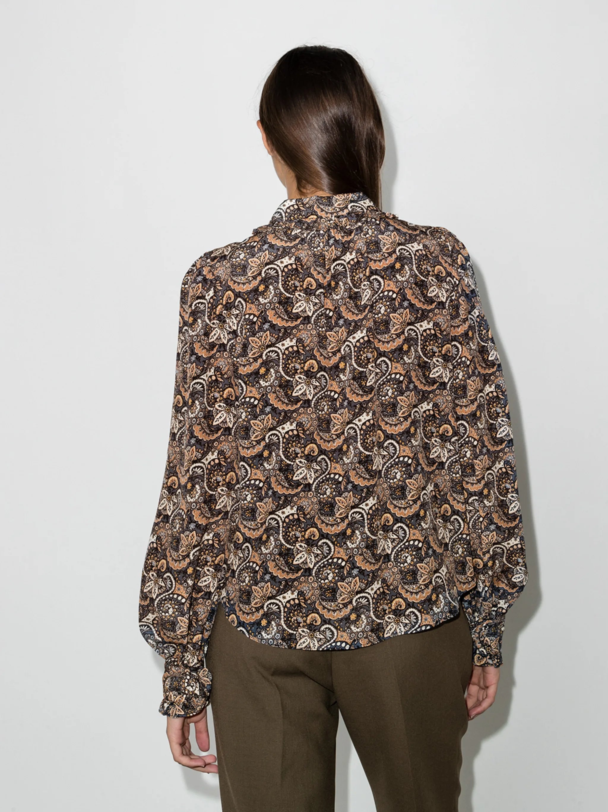 Philipa paisley print blouse