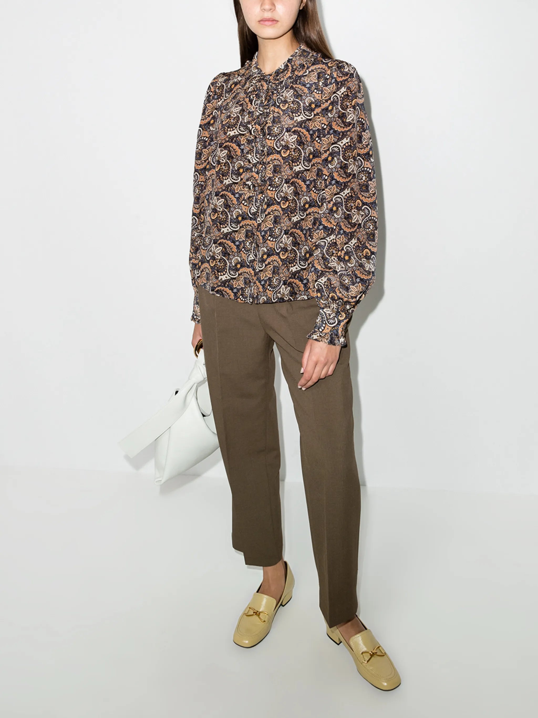 Philipa paisley print blouse