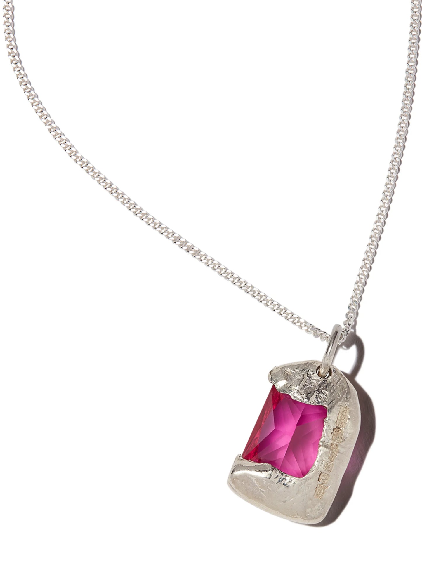 9kt yellow gold The Rose pendant necklace