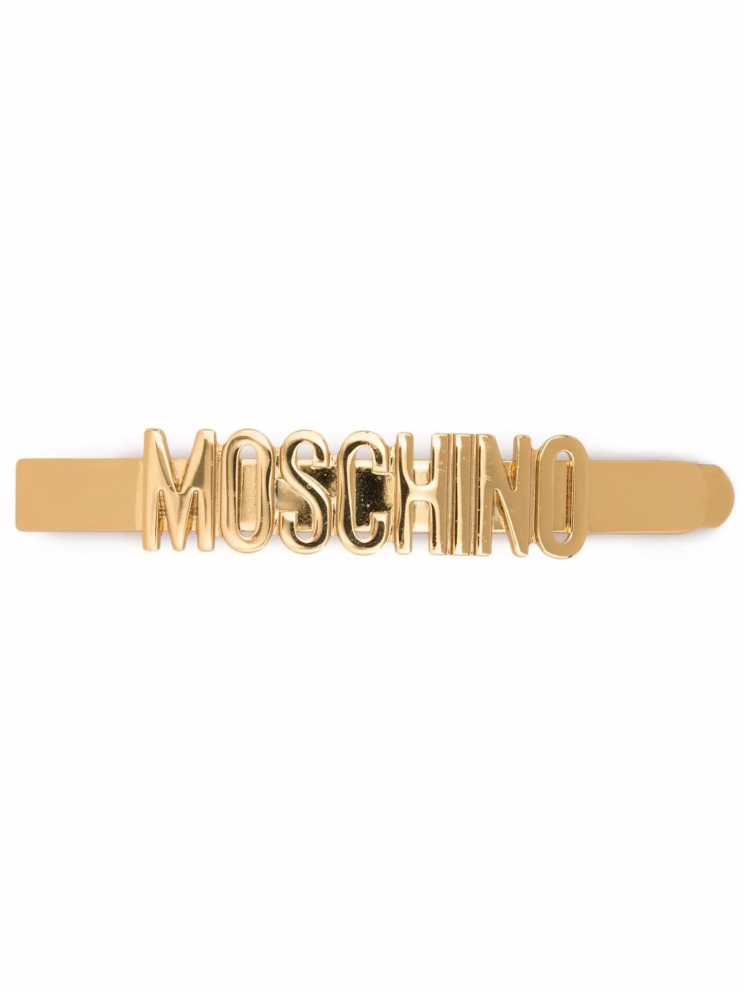 Gold Tone Logo Hair Clip