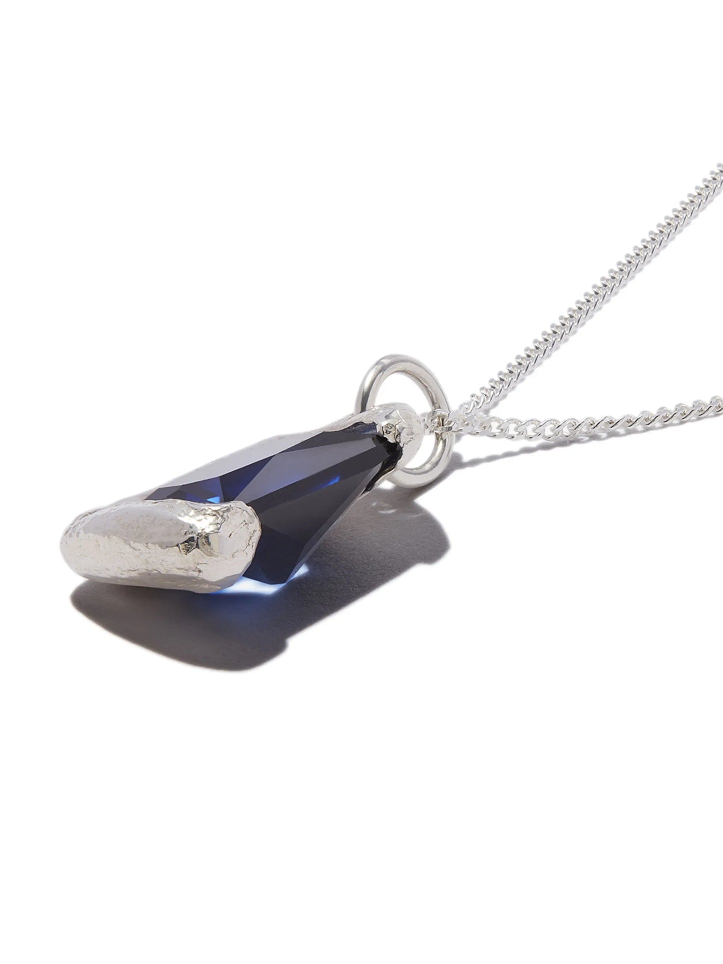The Rose Sapphire chain necklace
