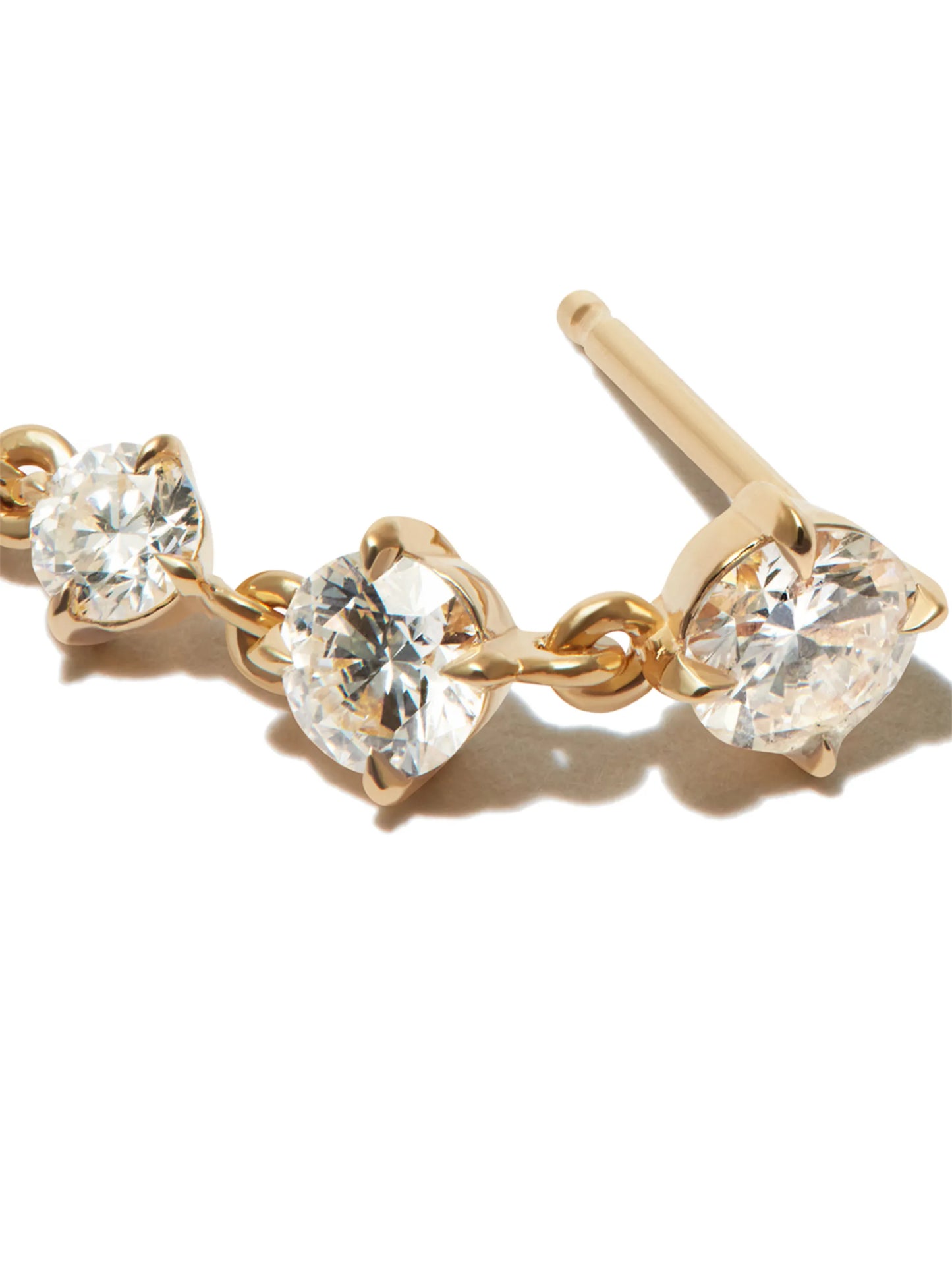 18kt yellow gold Éclat Five Drop diamond earrings