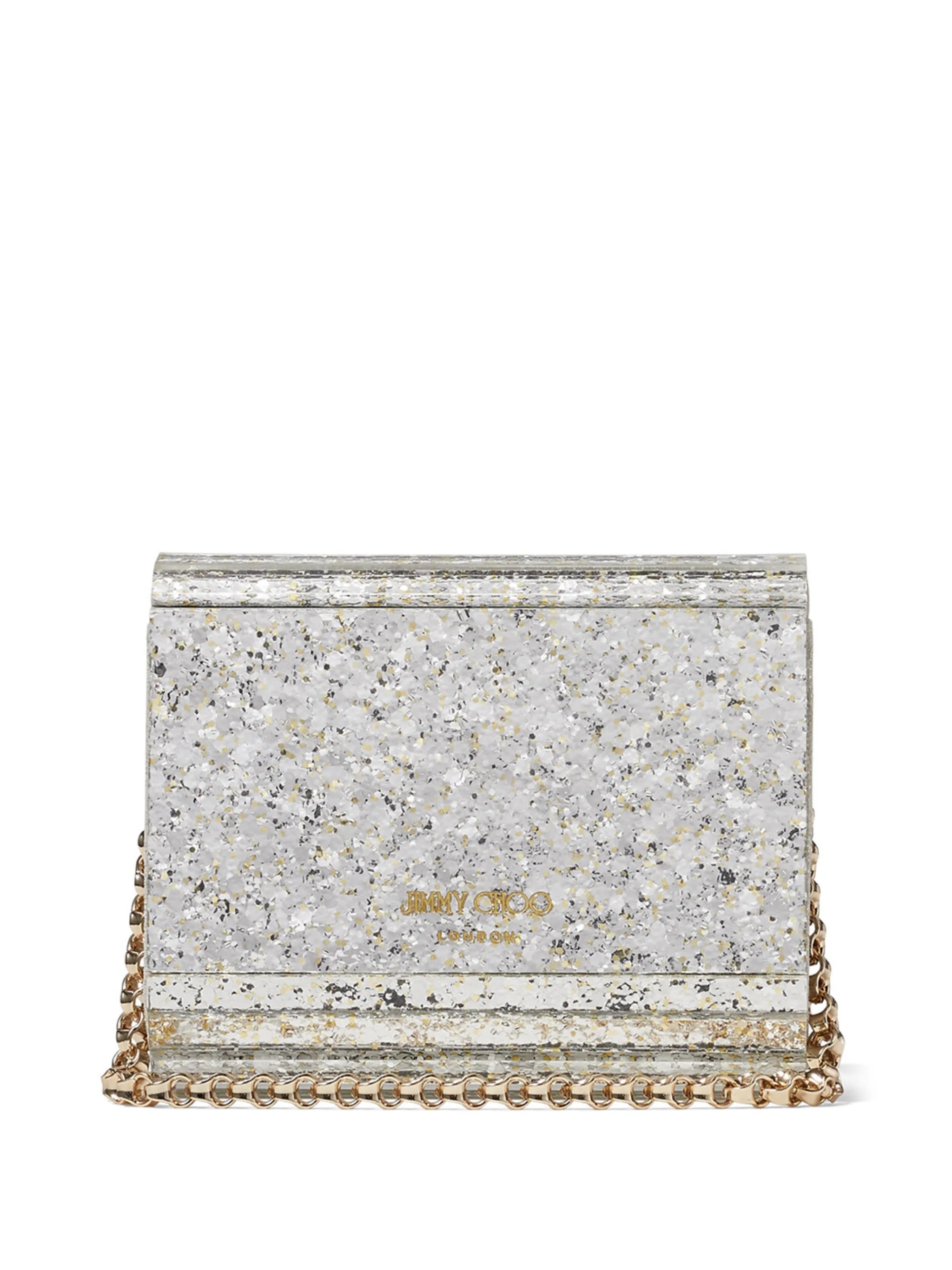 Candy glitter acrylic clutch bag