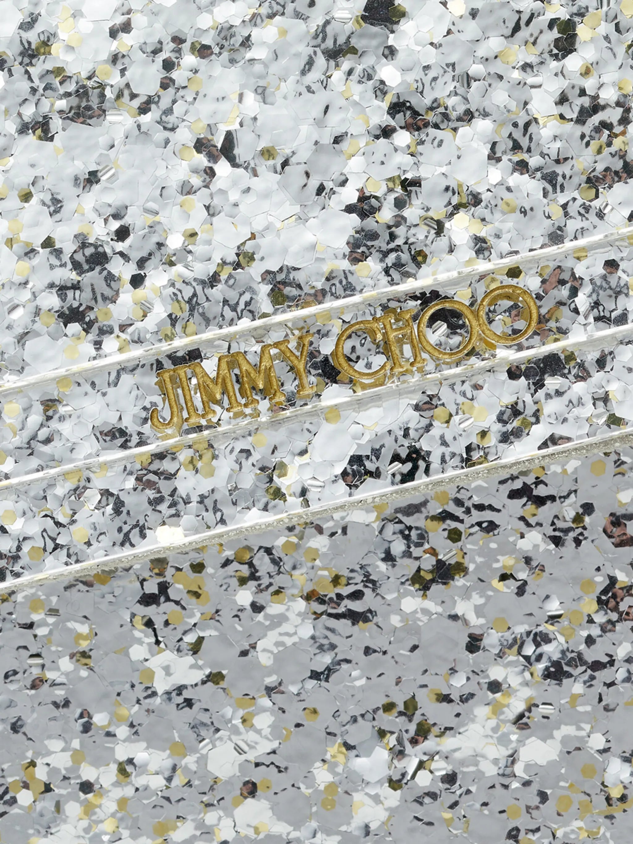 Candy glitter acrylic clutch bag