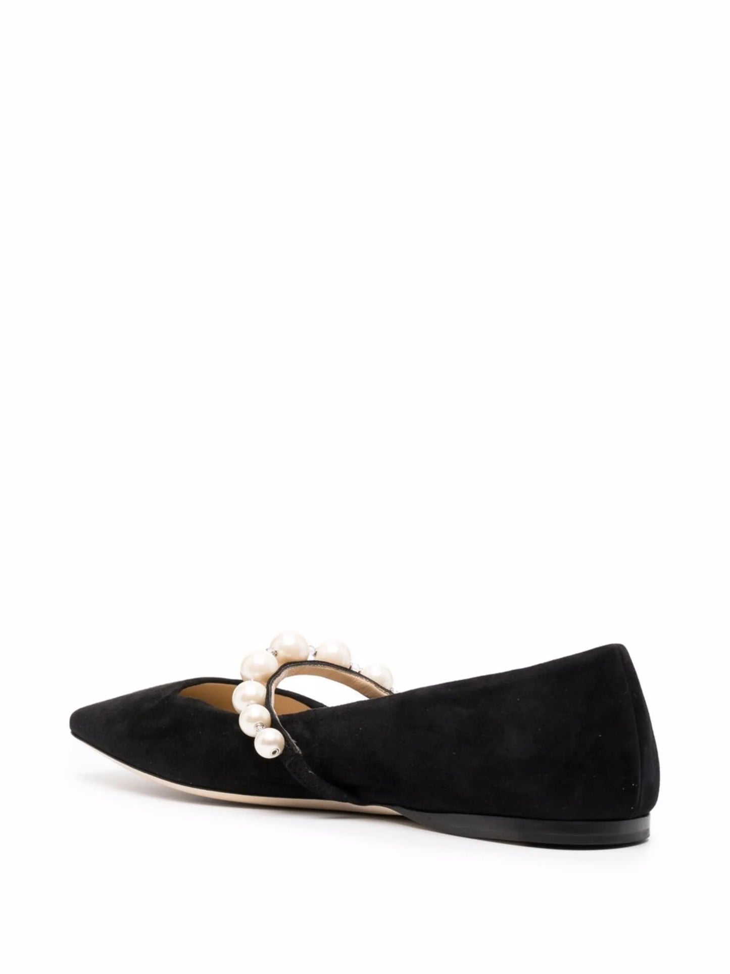 Ade square-toe ballerina shoes