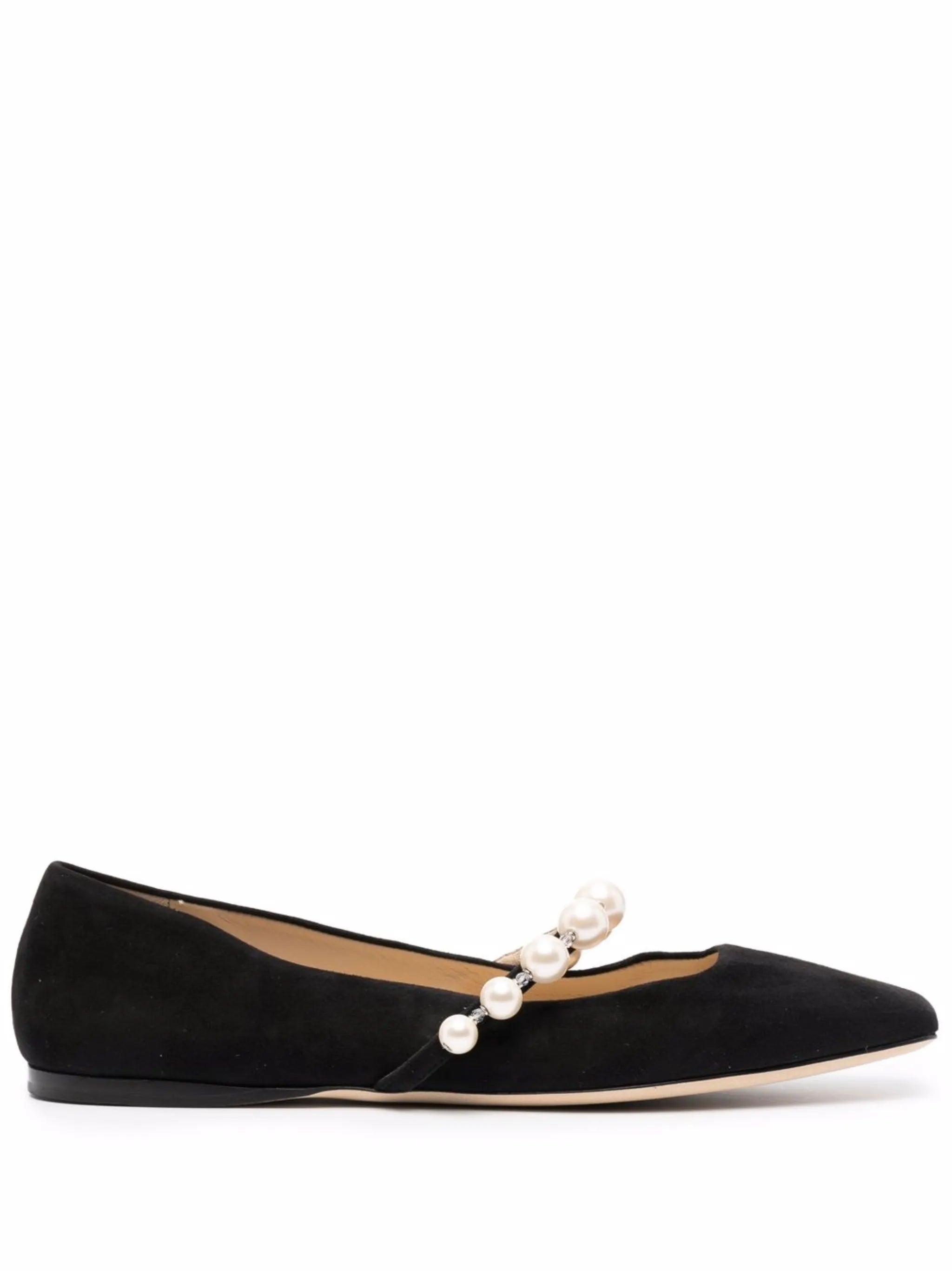 Ade square-toe ballerina shoes