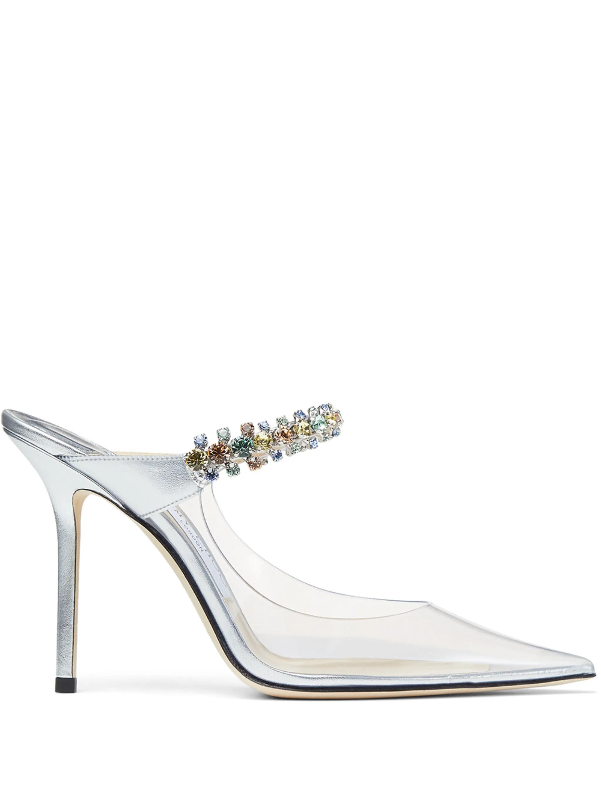 Bing 100mm pointed toe mules