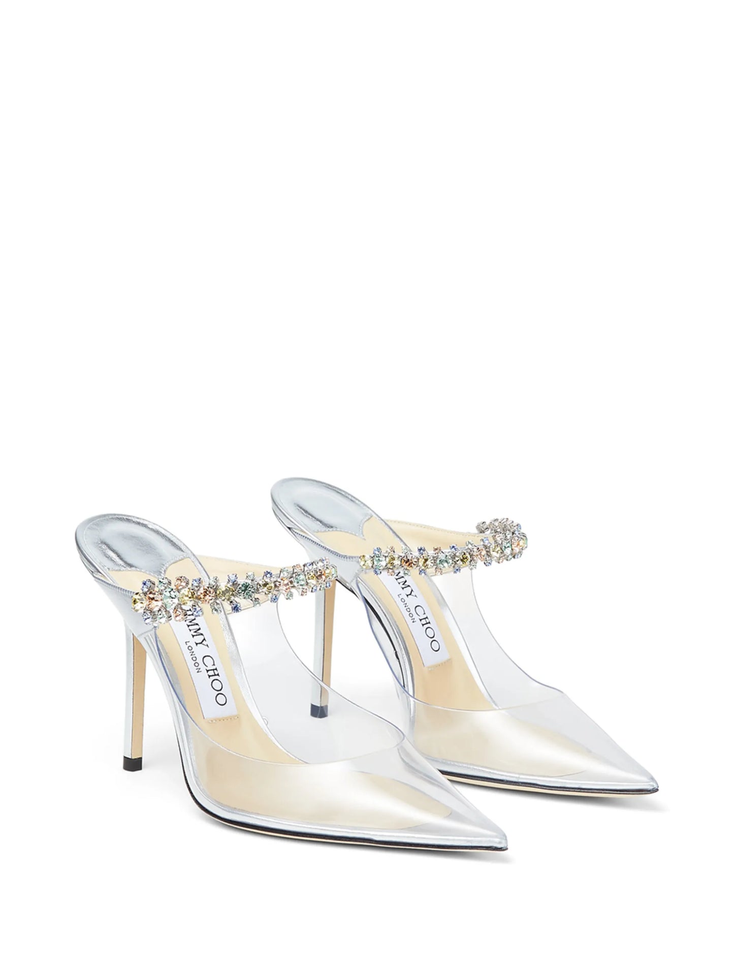 Bing 100mm pointed toe mules