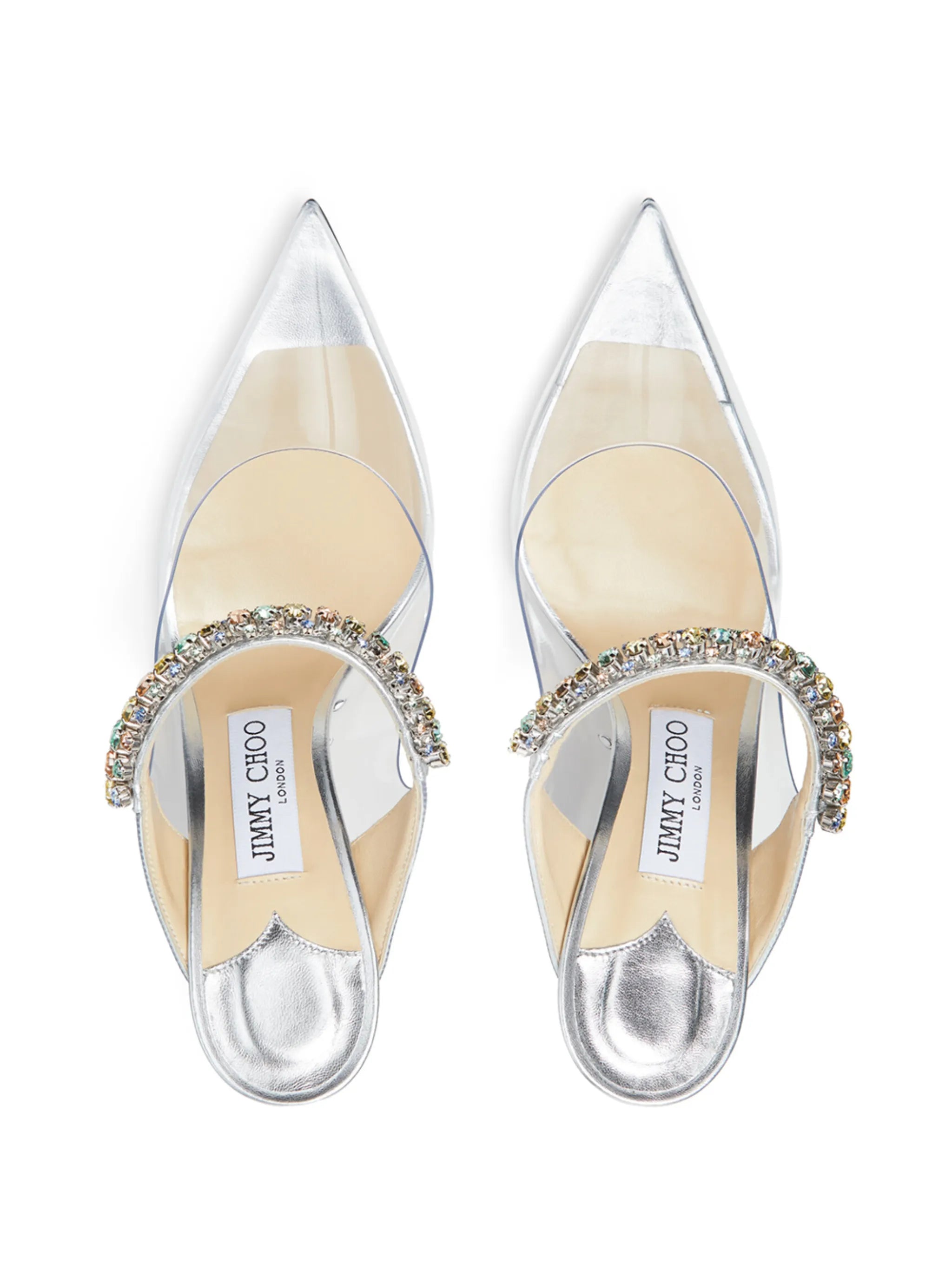 Bing 100mm pointed toe mules